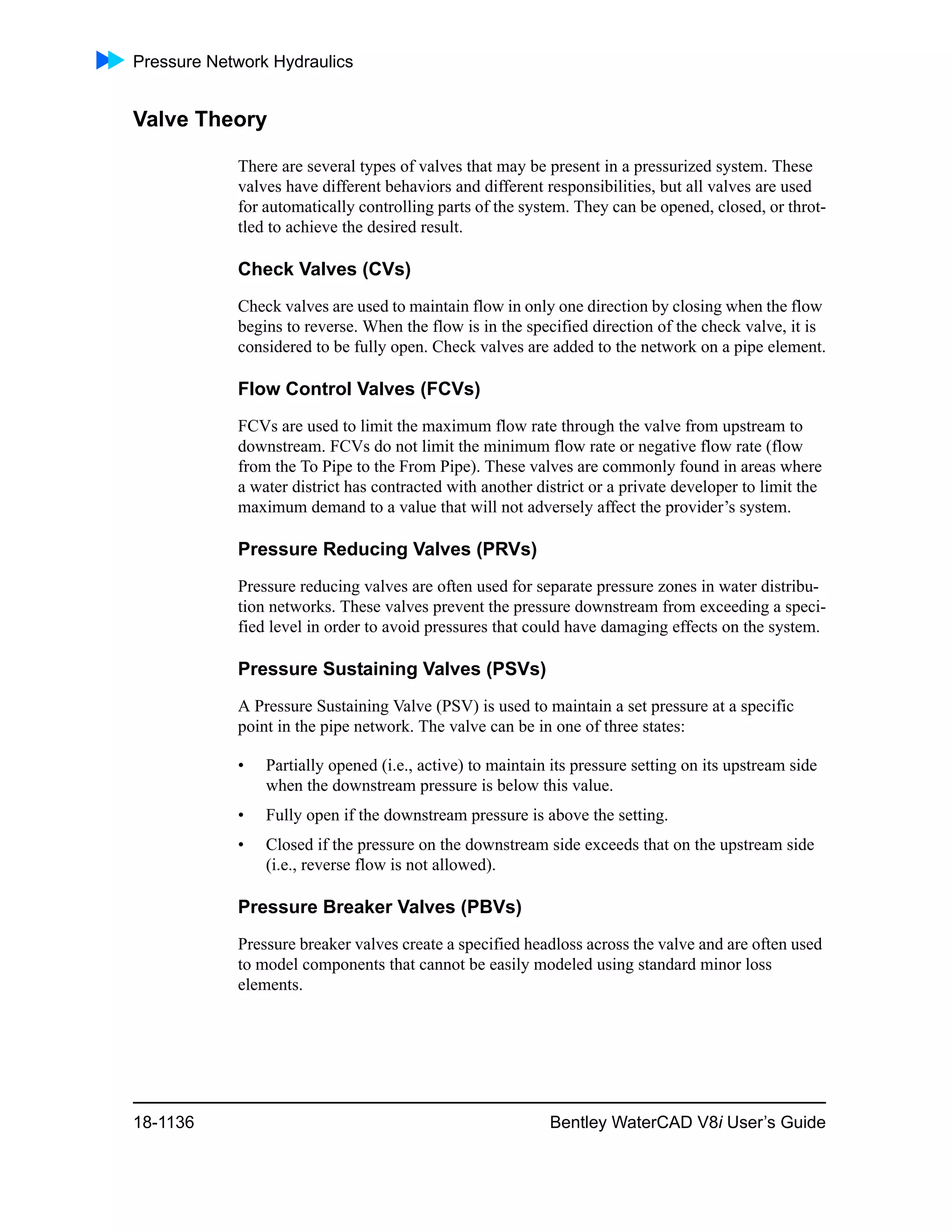 Water cad v8i user's guide