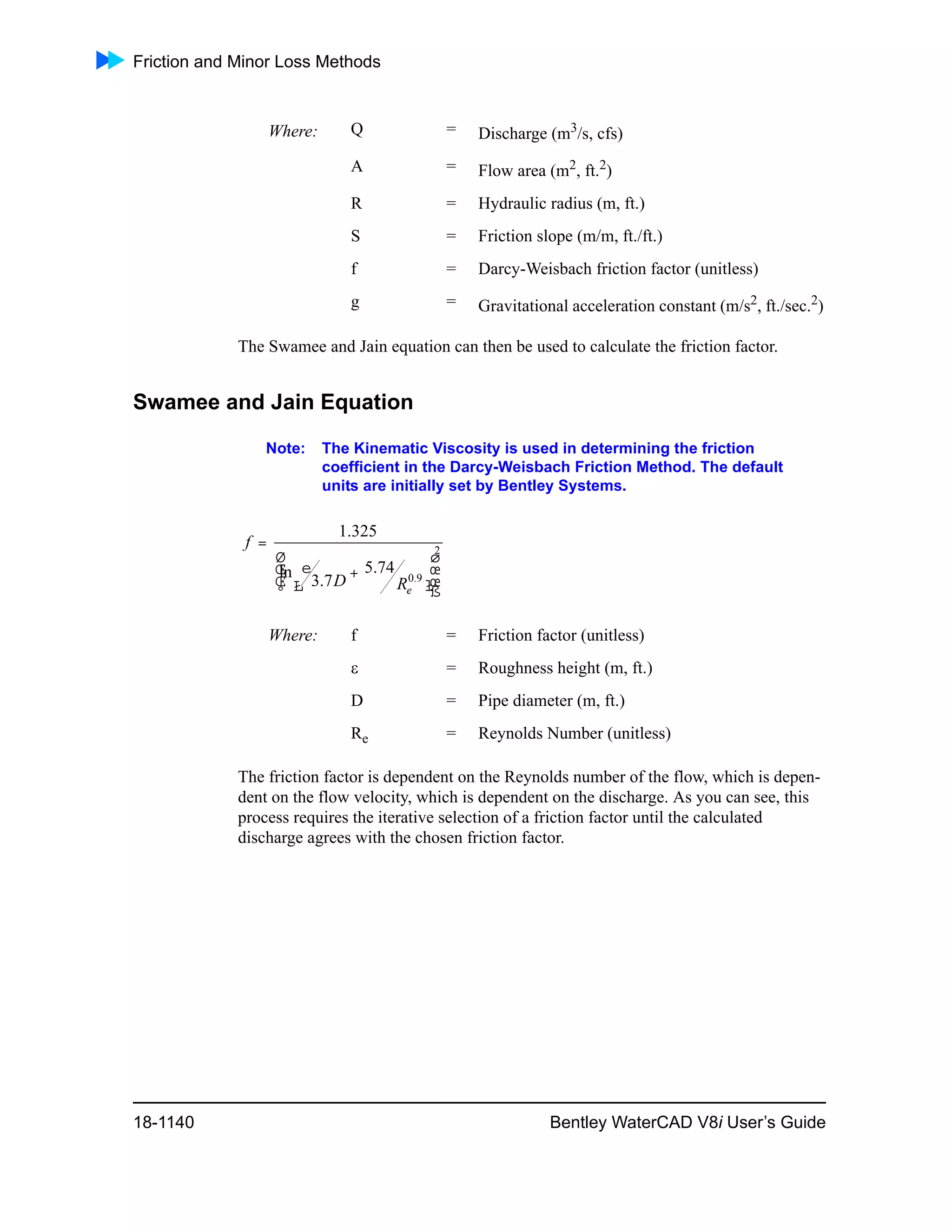 Water cad v8i user's guide