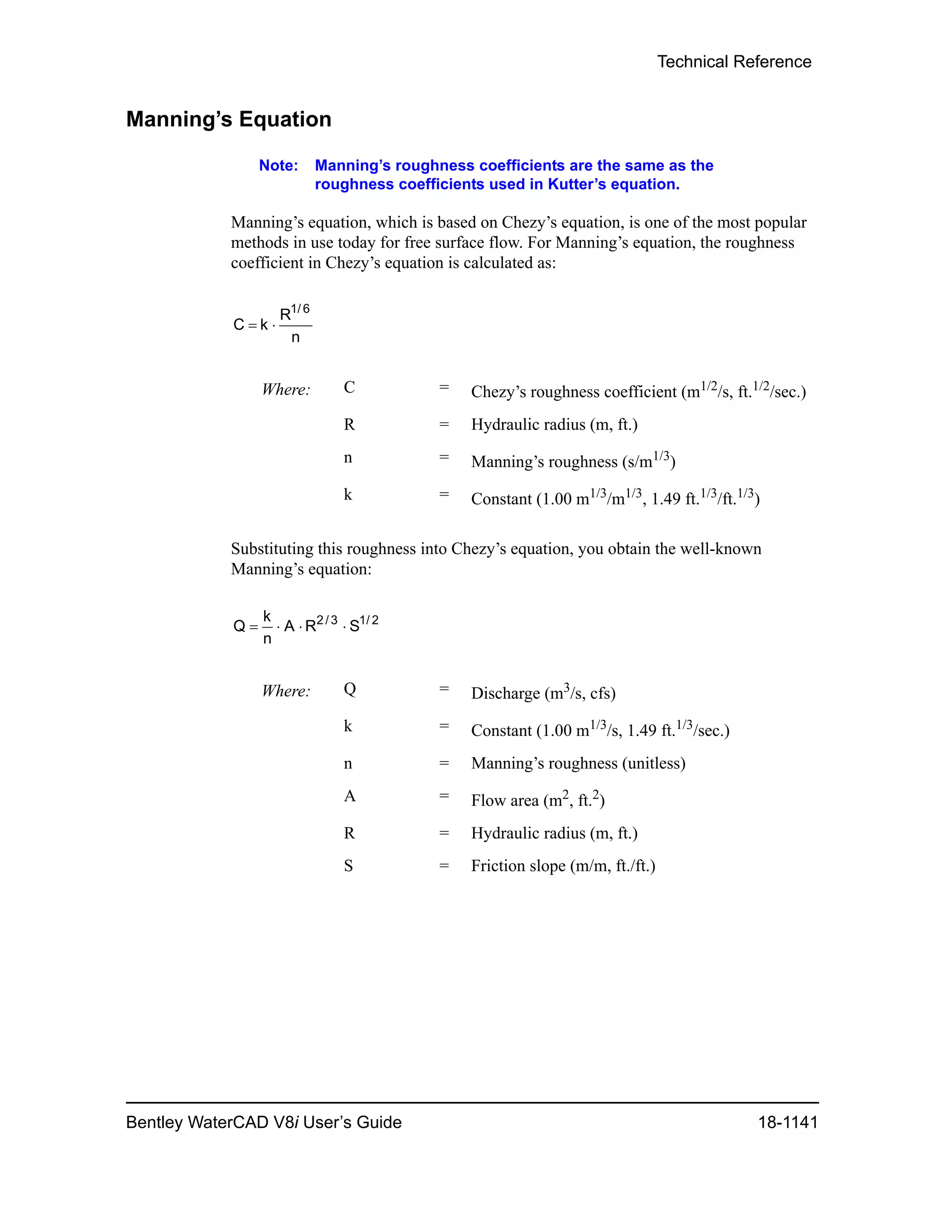 Water cad v8i user's guide