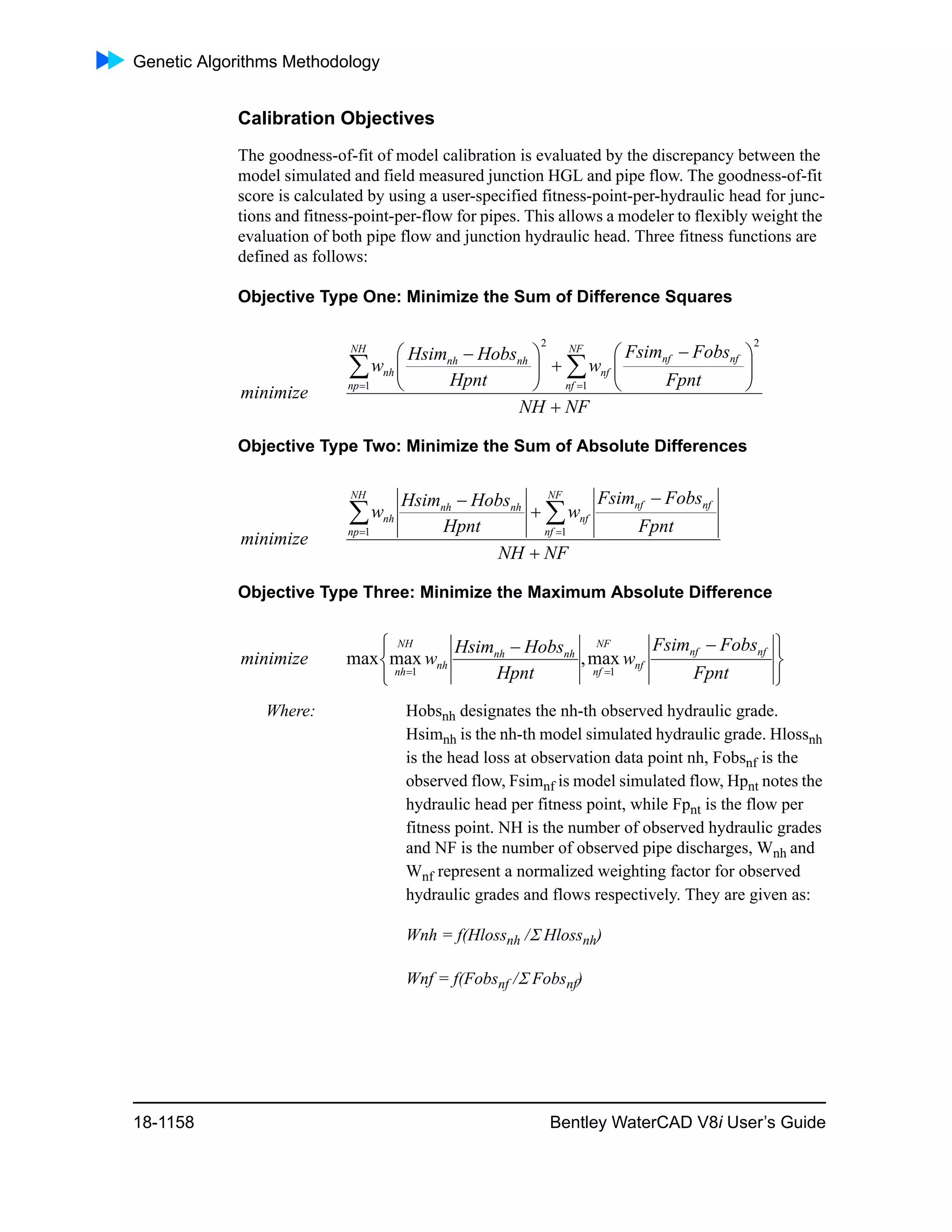 Water cad v8i user's guide