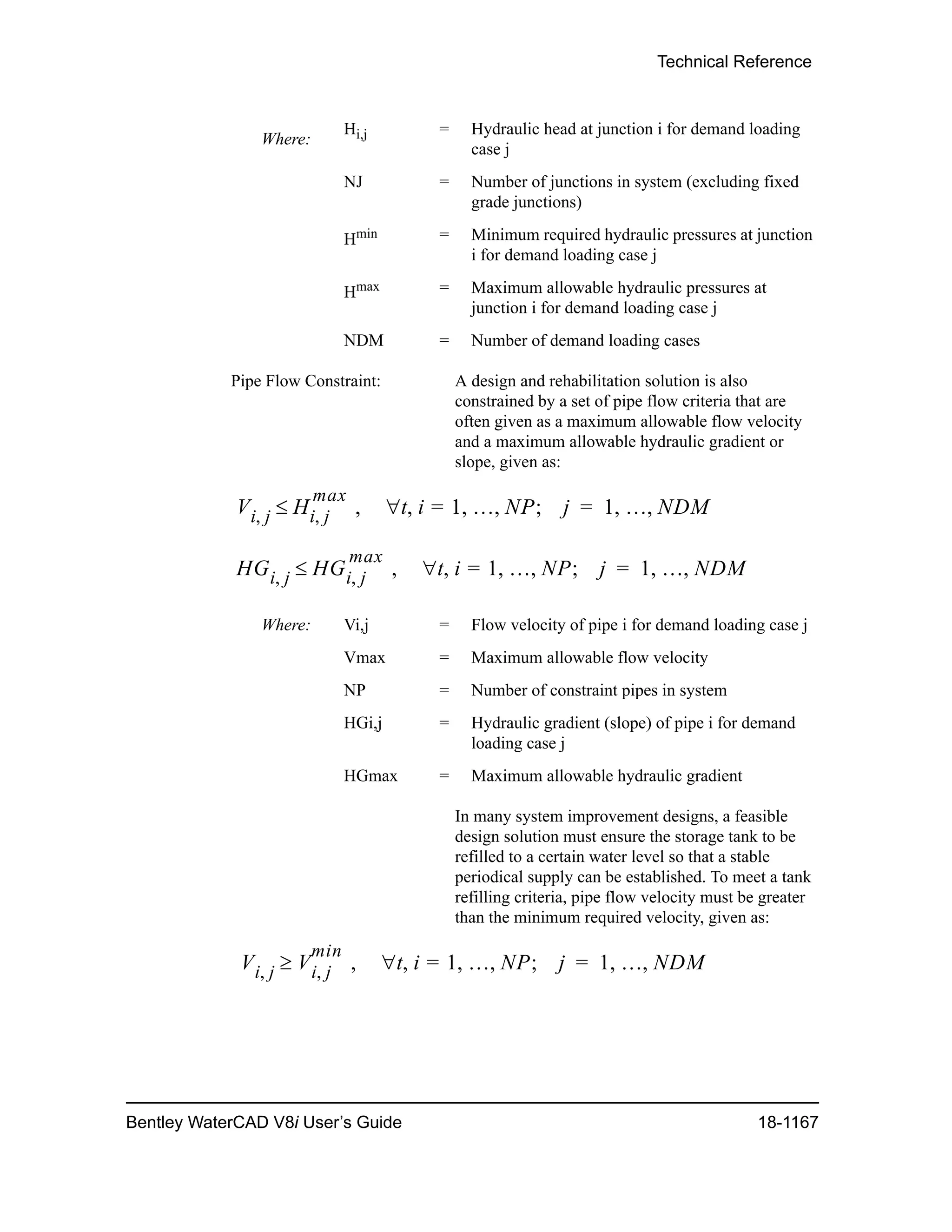 Water cad v8i user's guide