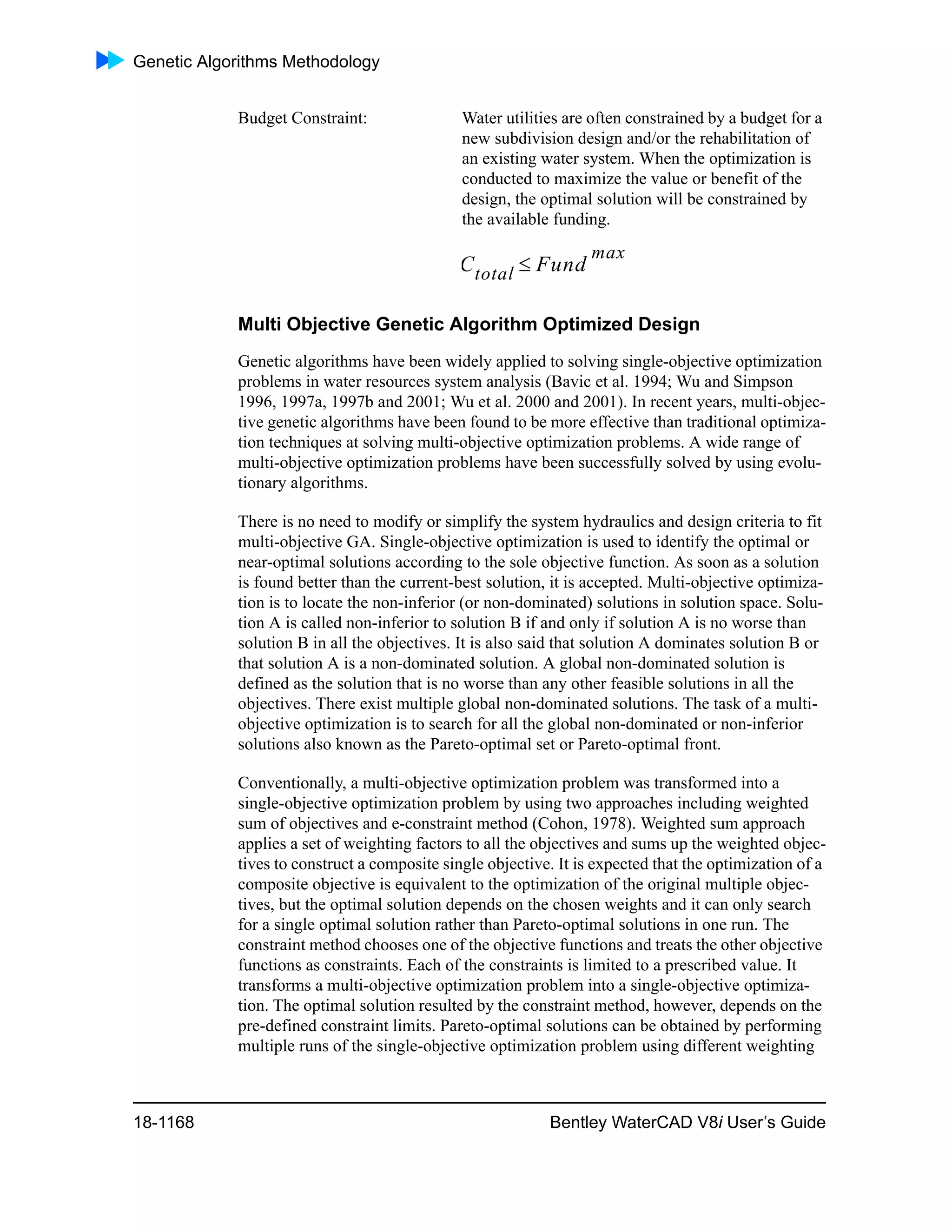 Water cad v8i user's guide