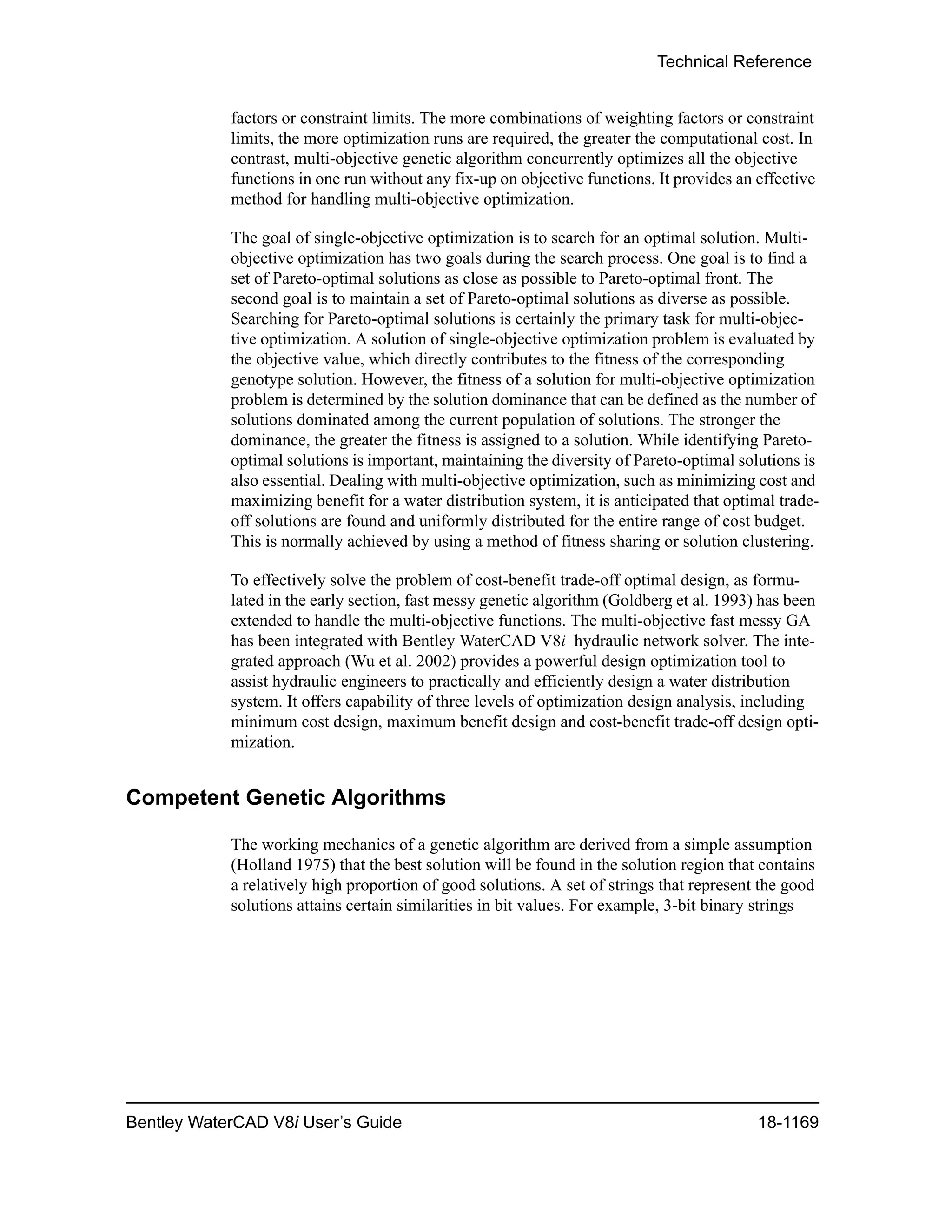 Water cad v8i user's guide