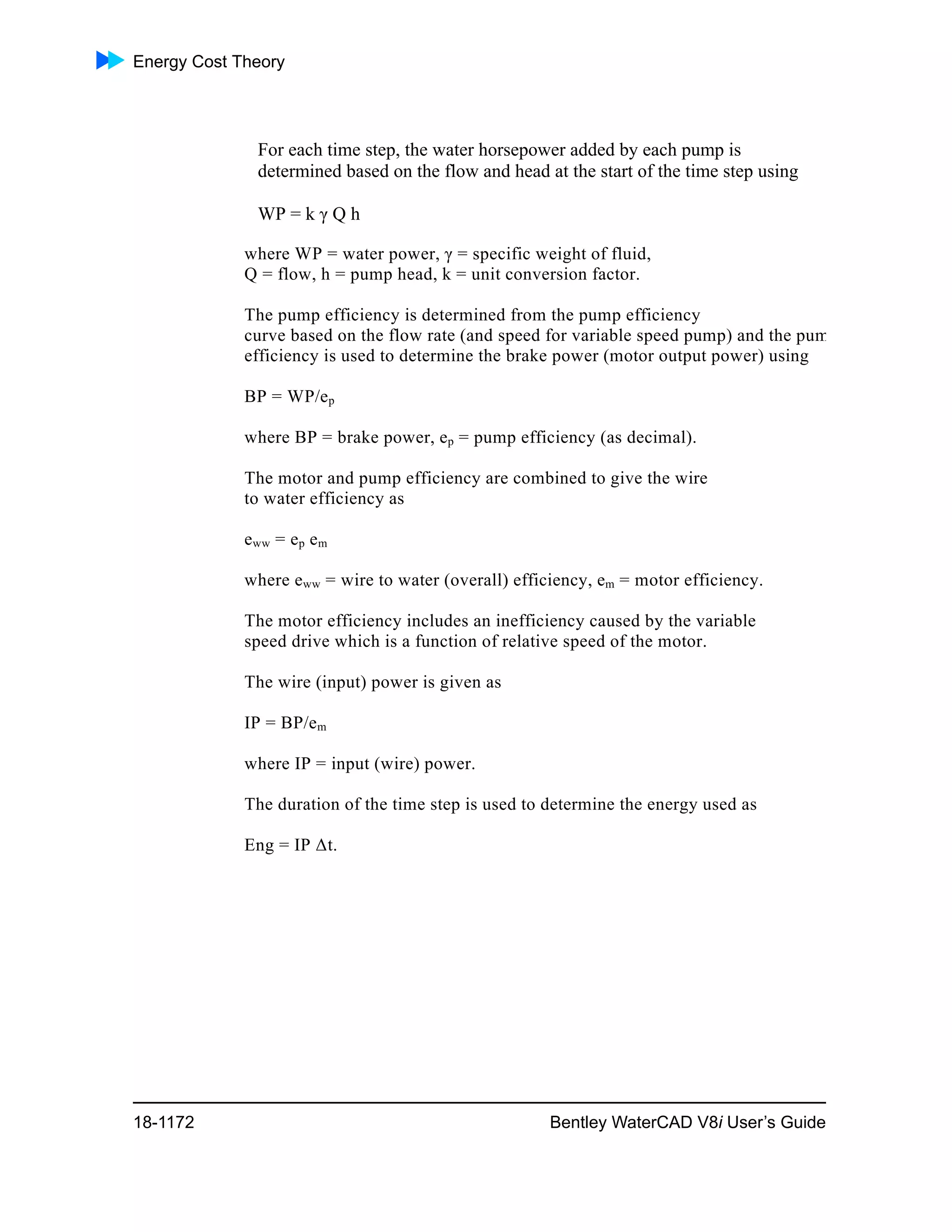 Water cad v8i user's guide