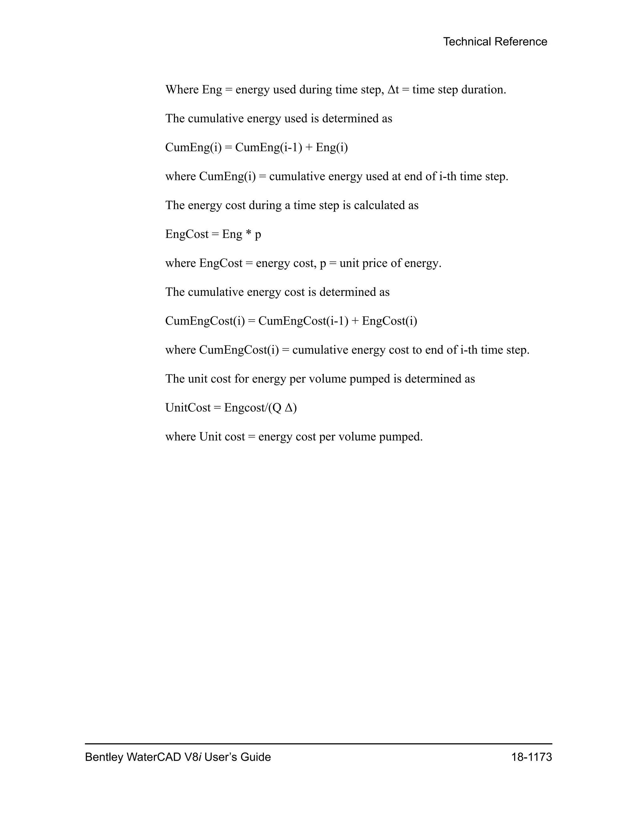 Water cad v8i user's guide