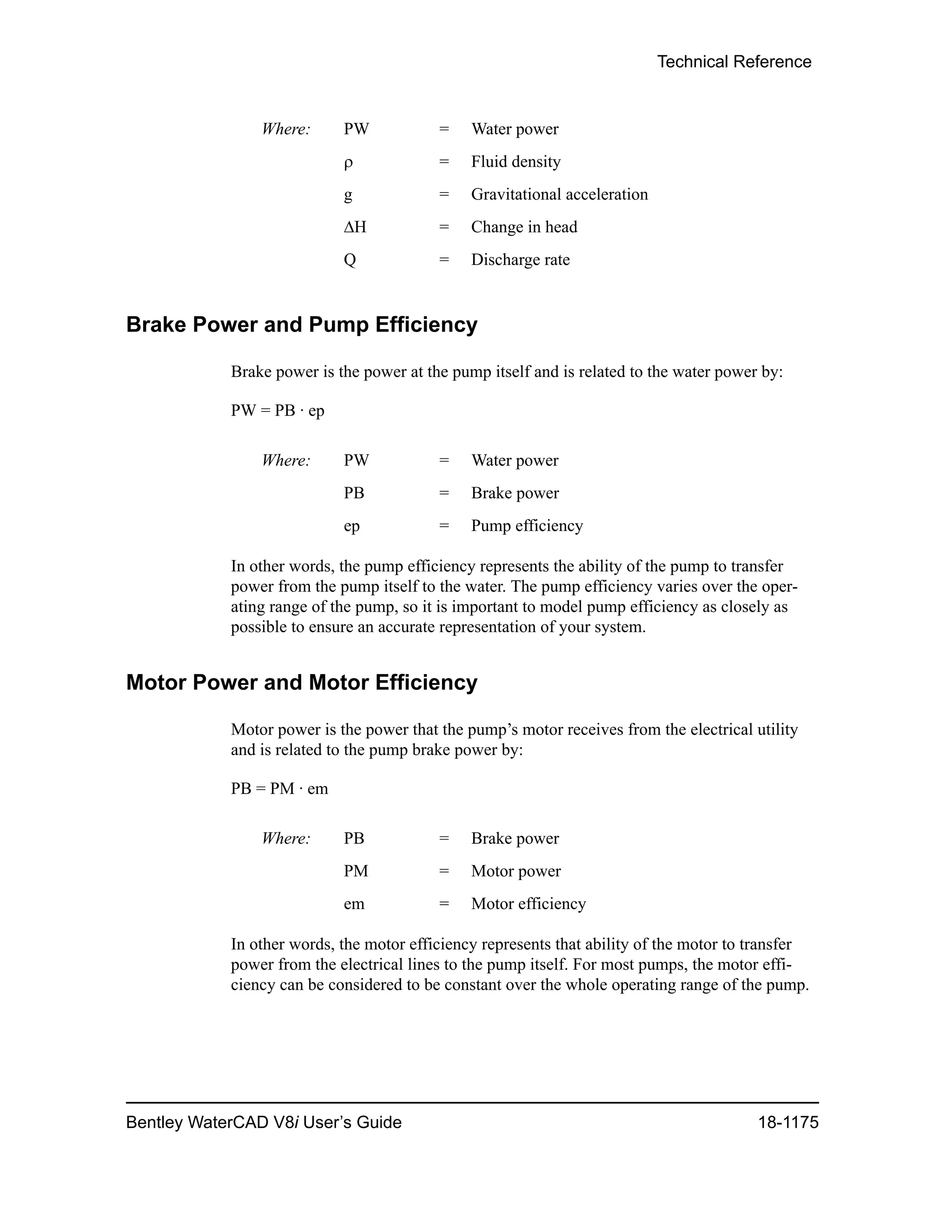 Water cad v8i user's guide