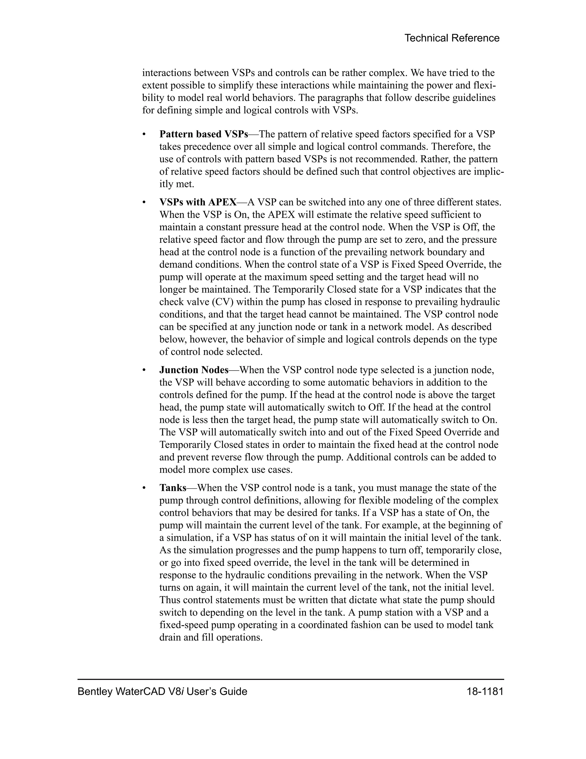 Water cad v8i user's guide