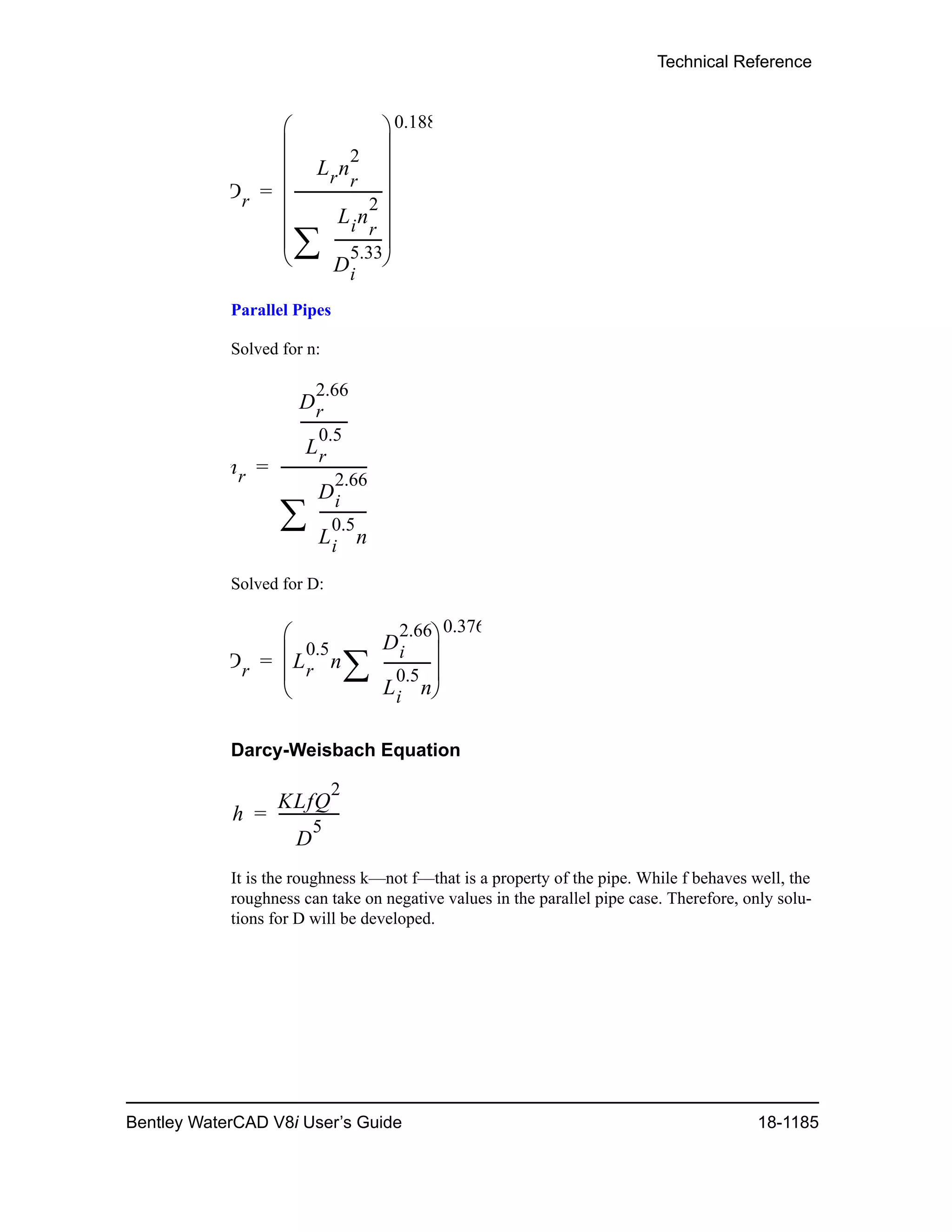 Water cad v8i user's guide