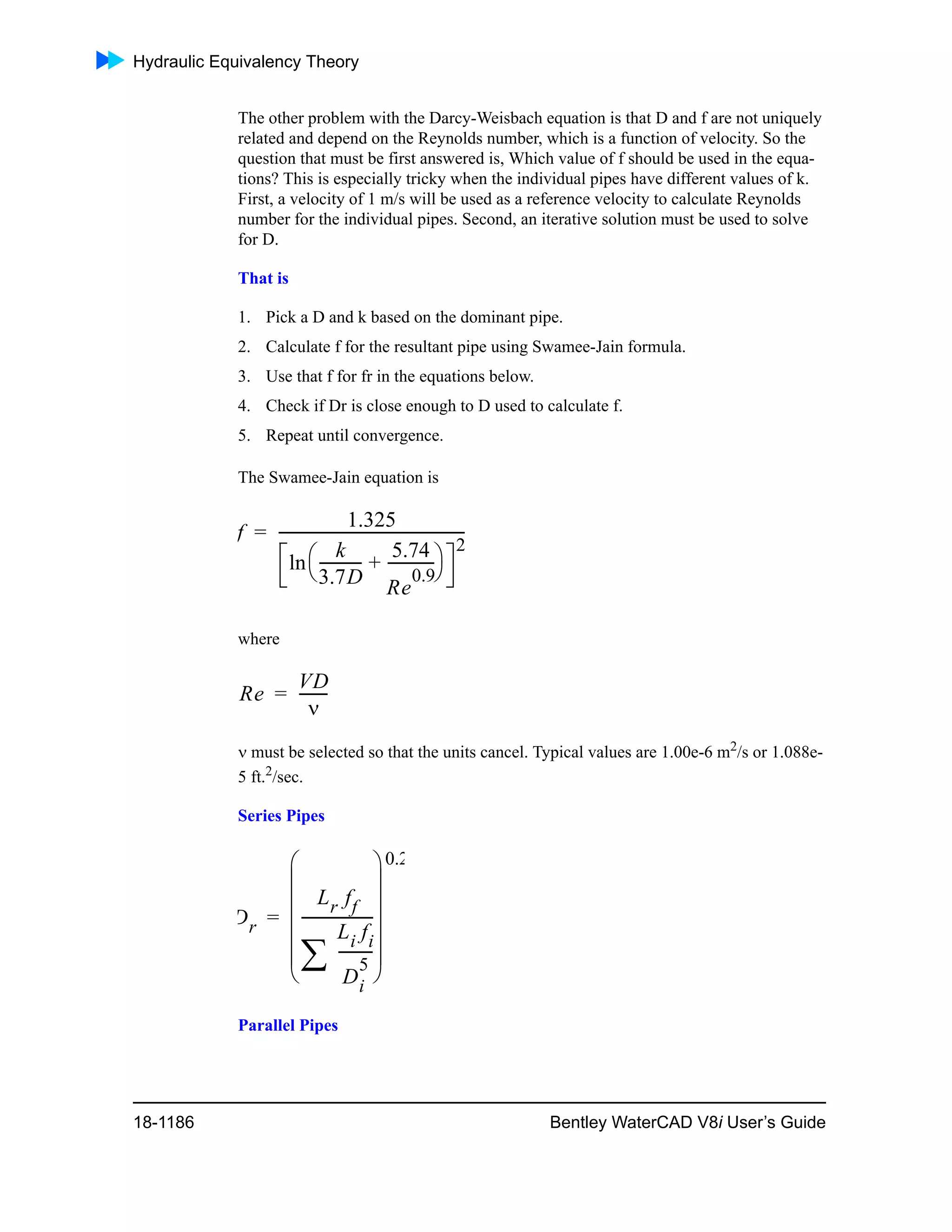 Water cad v8i user's guide