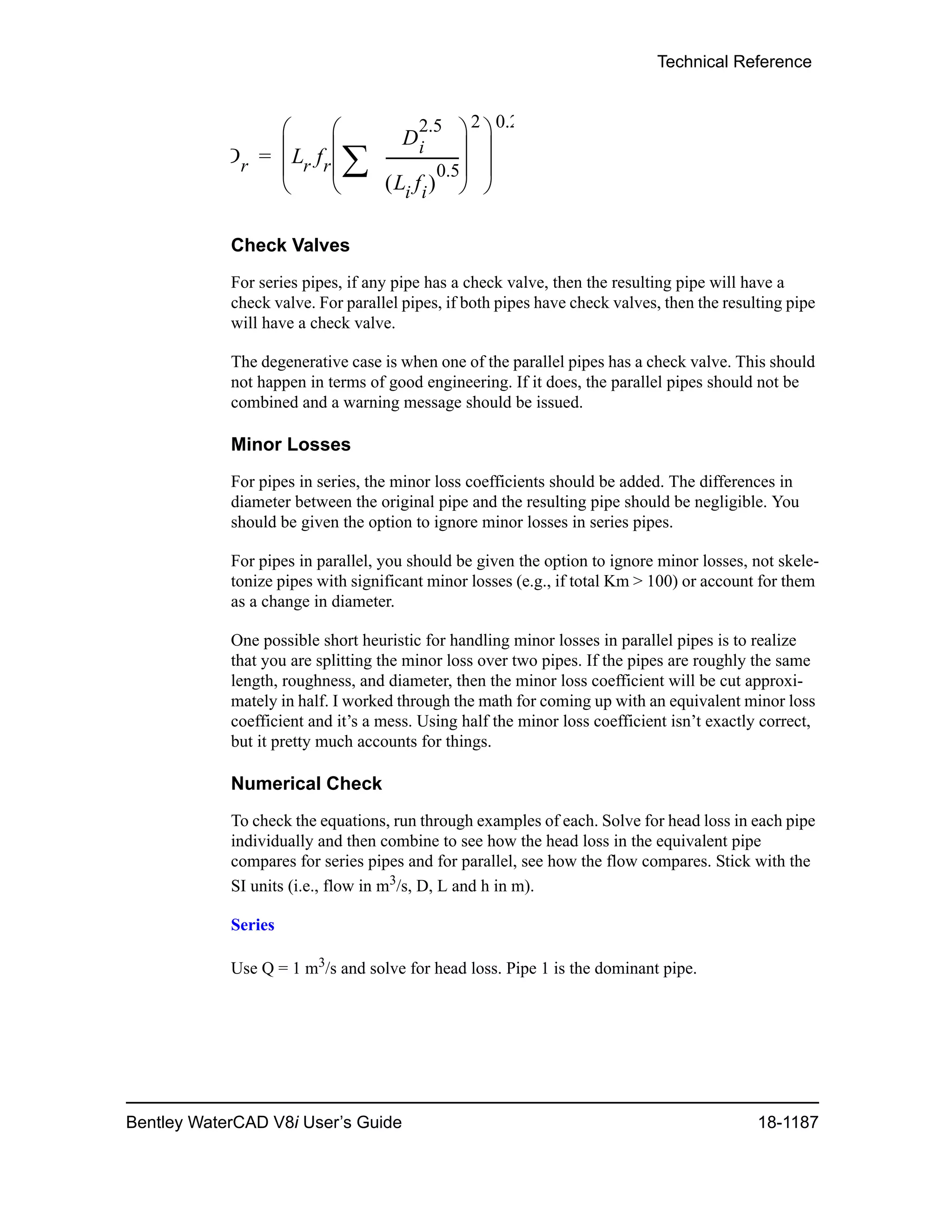 Water cad v8i user's guide