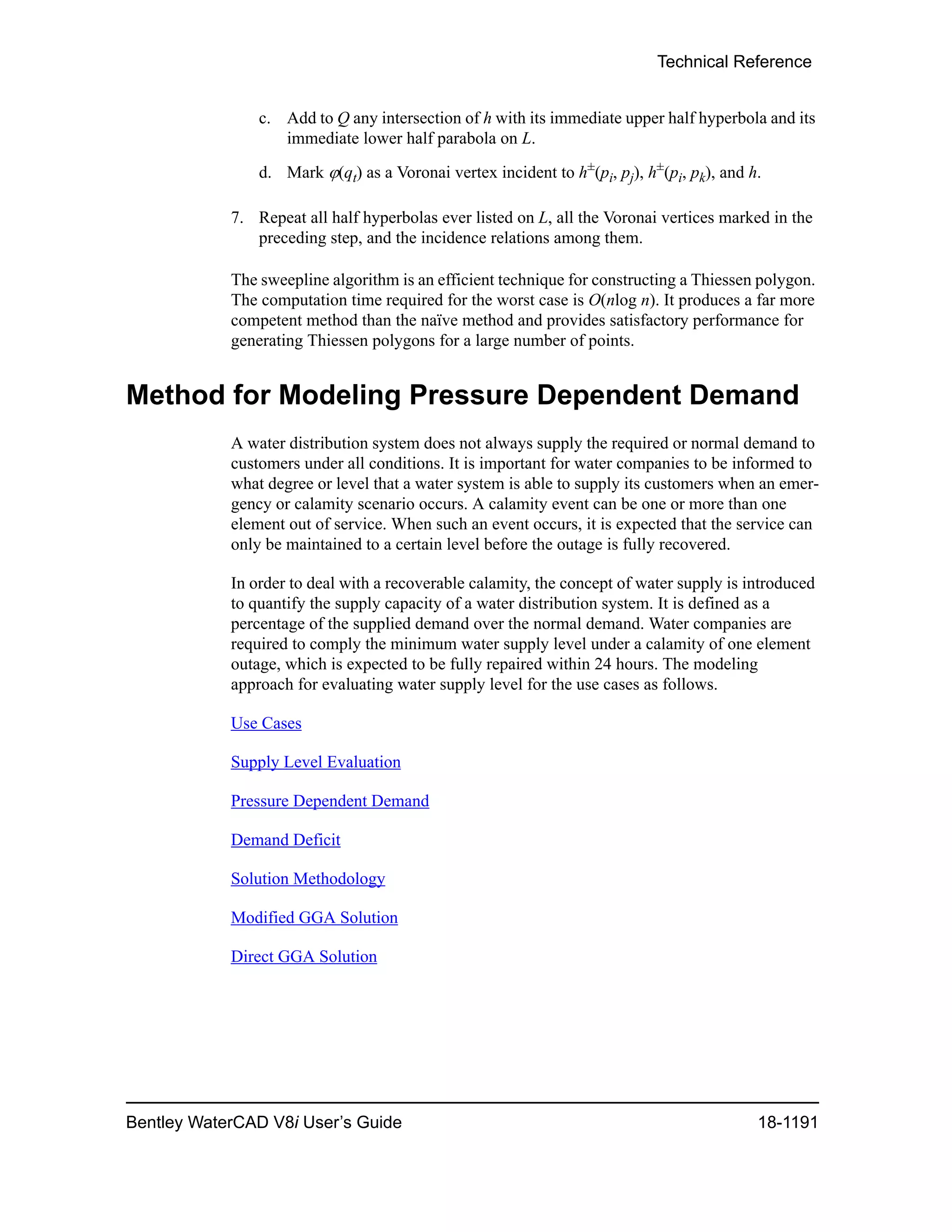 Water cad v8i user's guide