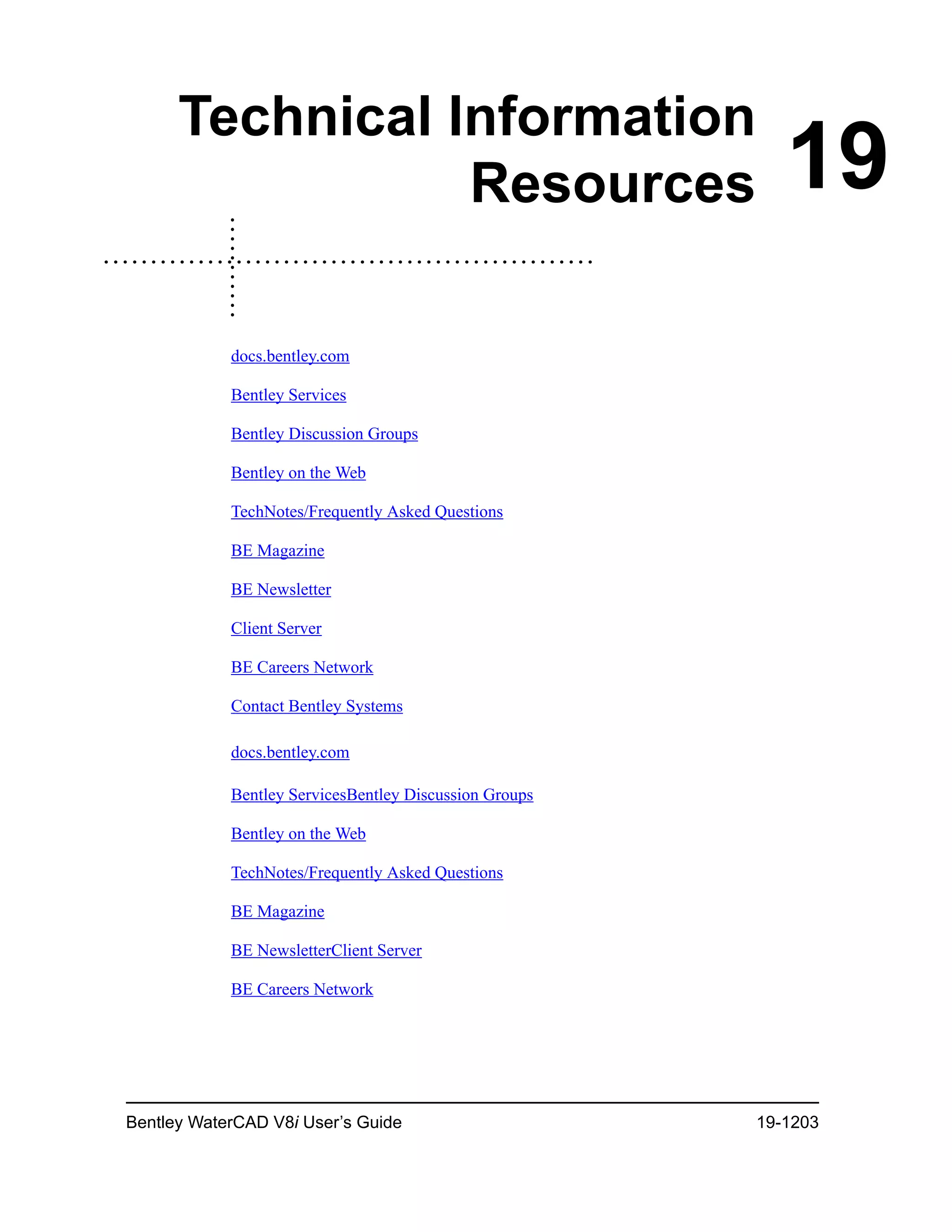 Water cad v8i user's guide