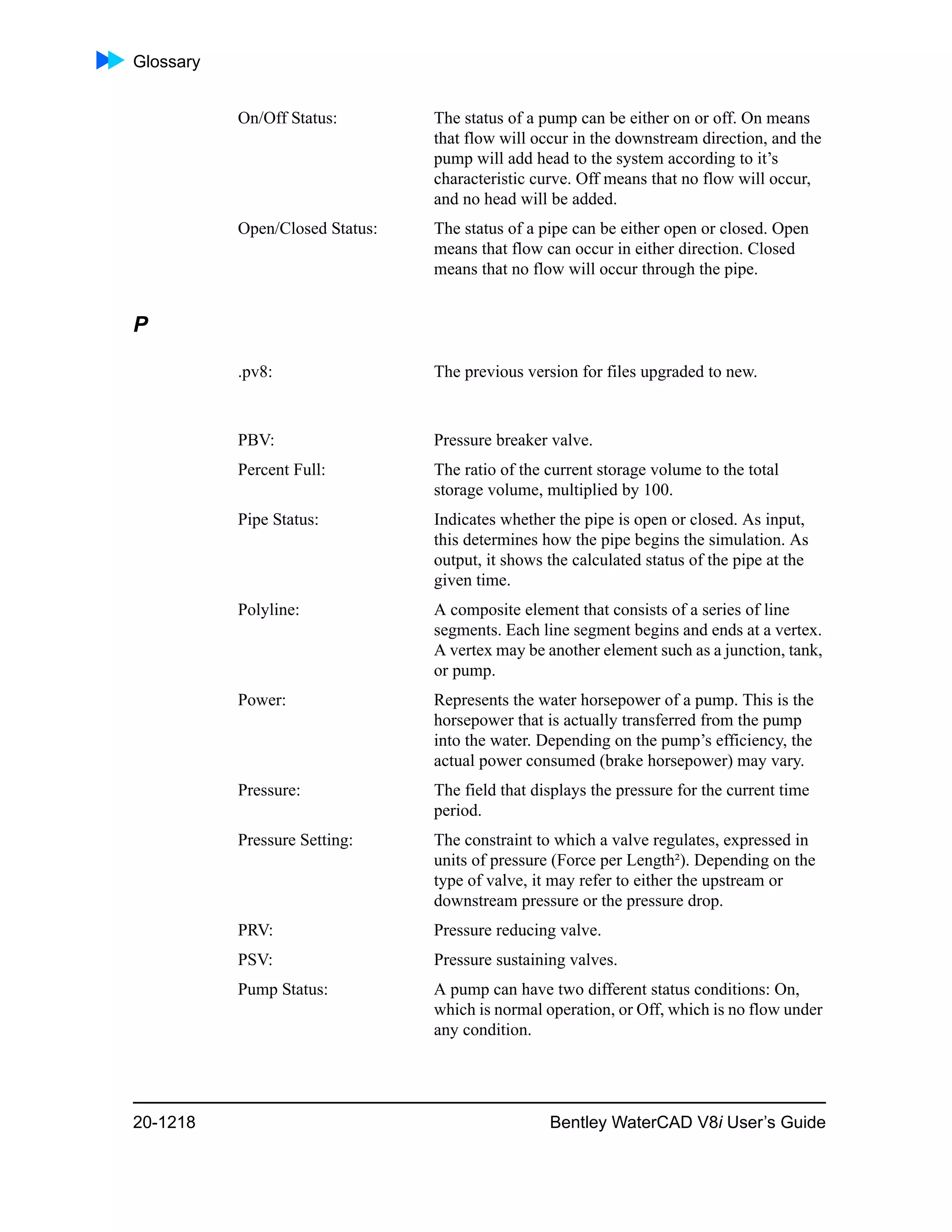 Water cad v8i user's guide
