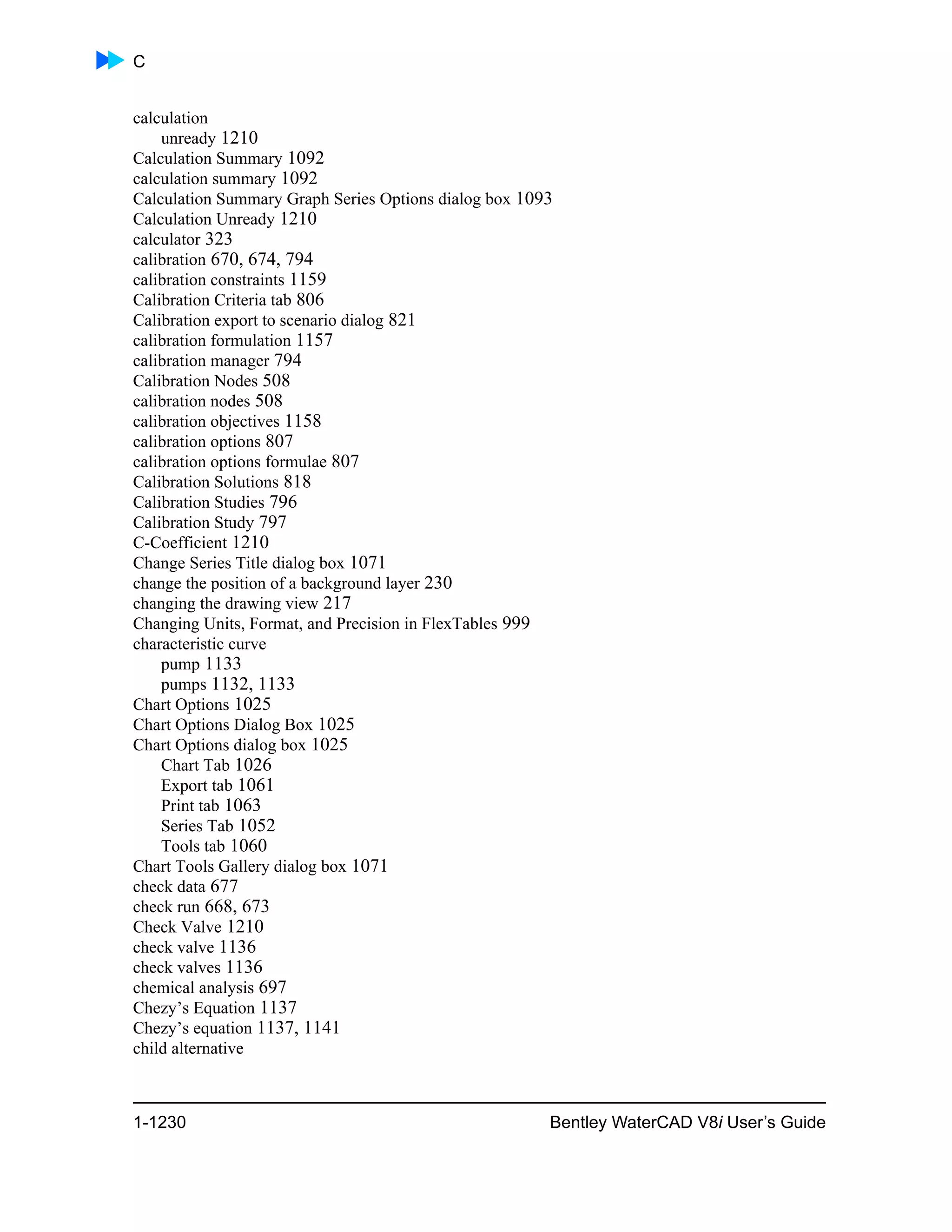 Water cad v8i user's guide