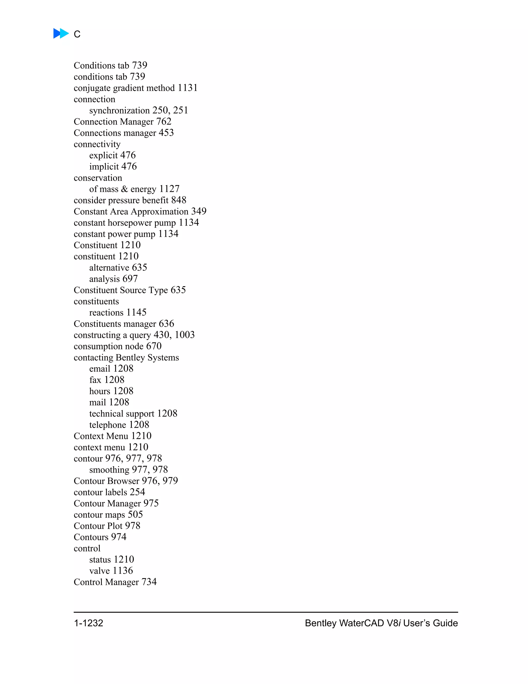 Water cad v8i user's guide