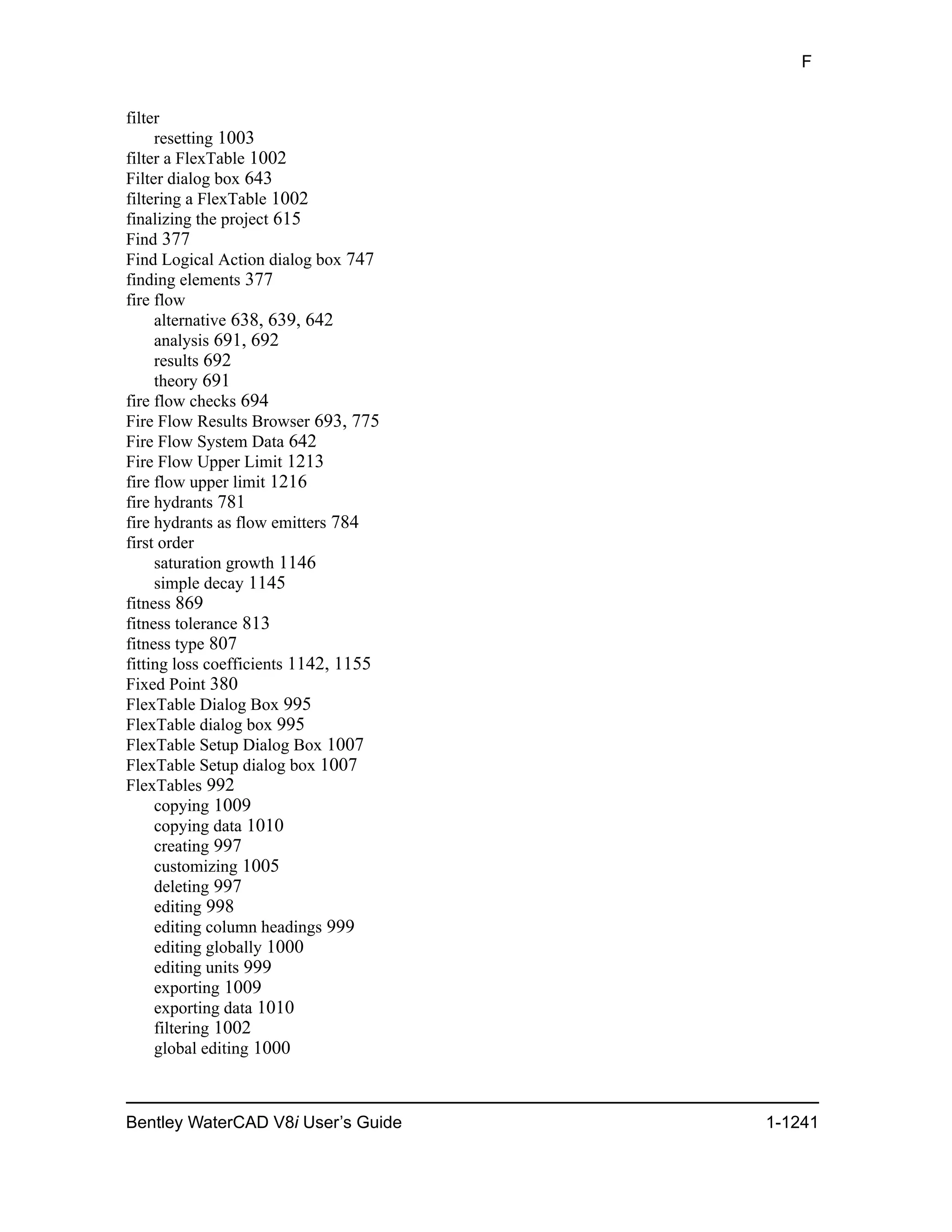 Water cad v8i user's guide
