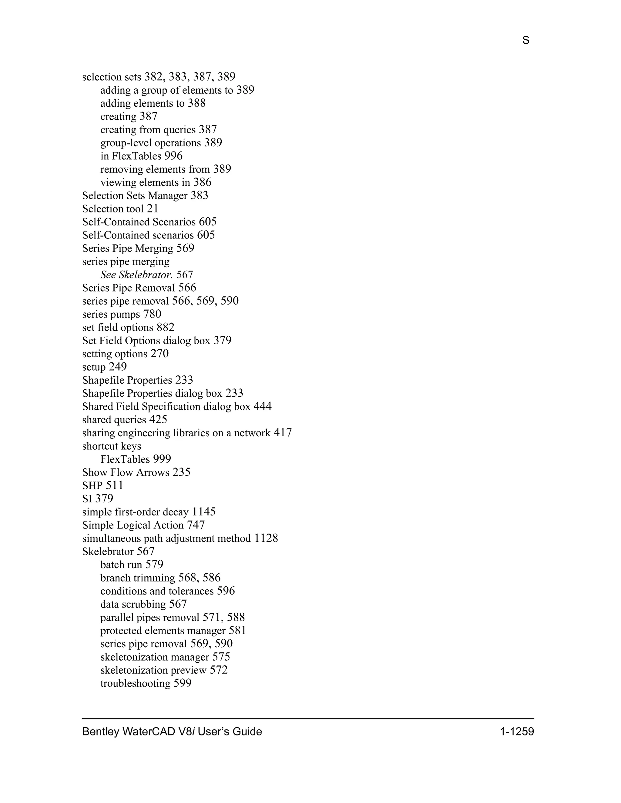 Water cad v8i user's guide