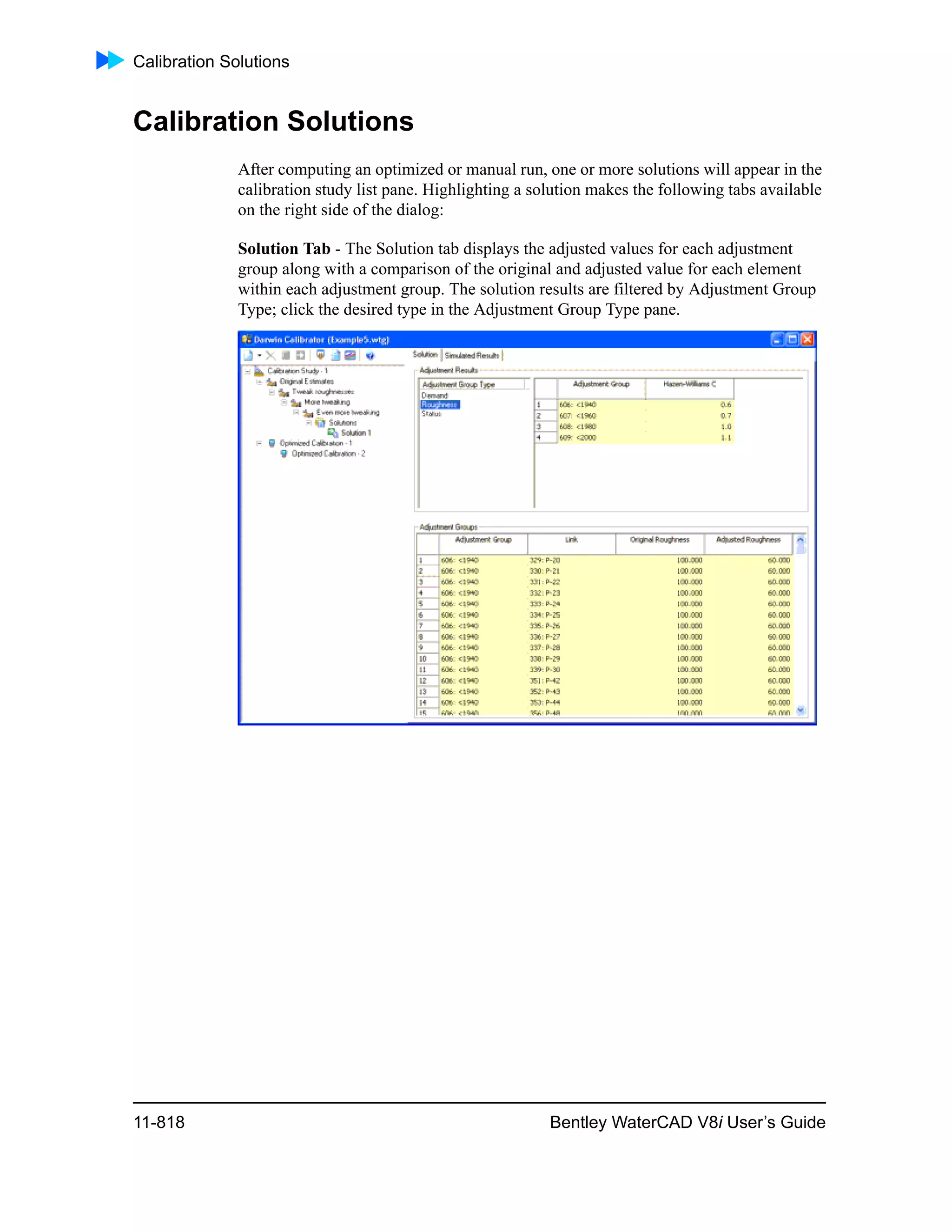 Water cad v8i user's guide