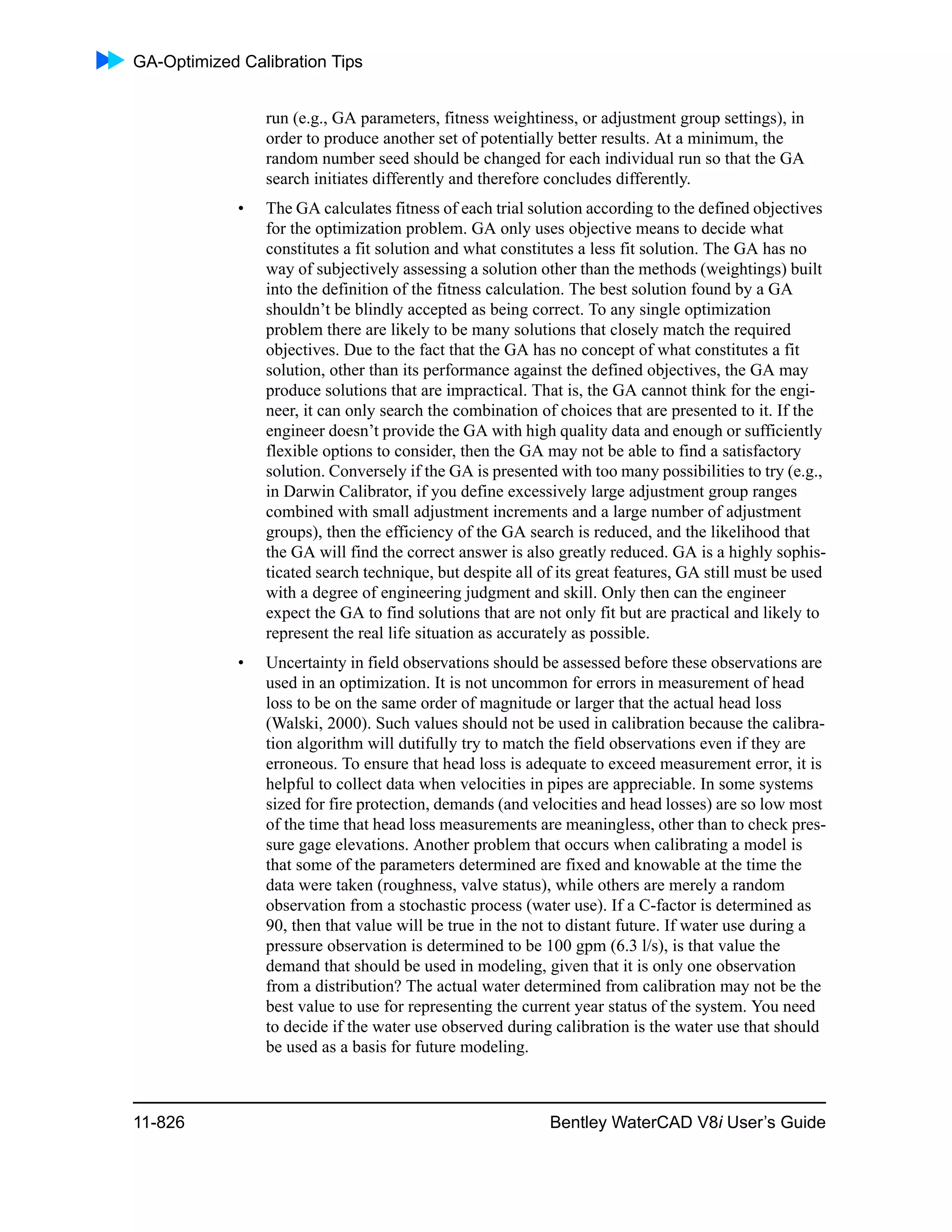 Water cad v8i user's guide