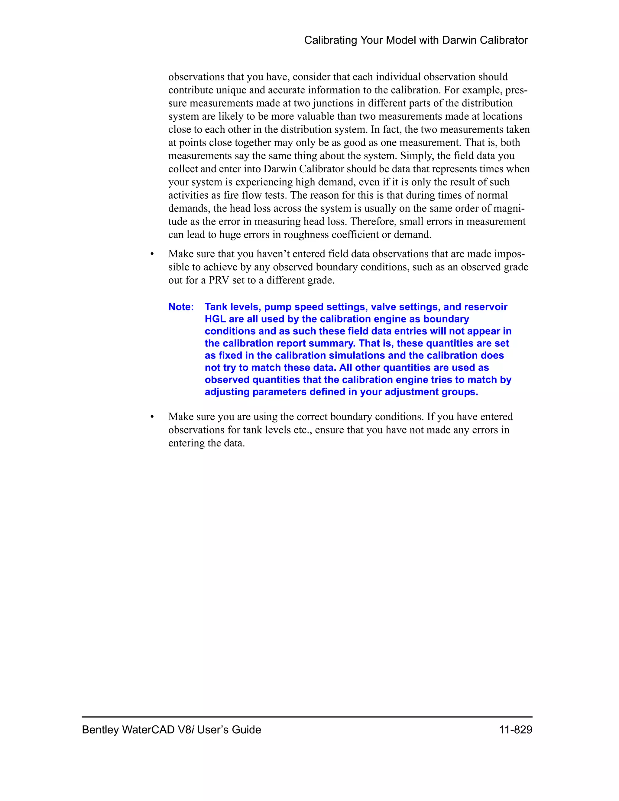 Water cad v8i user's guide