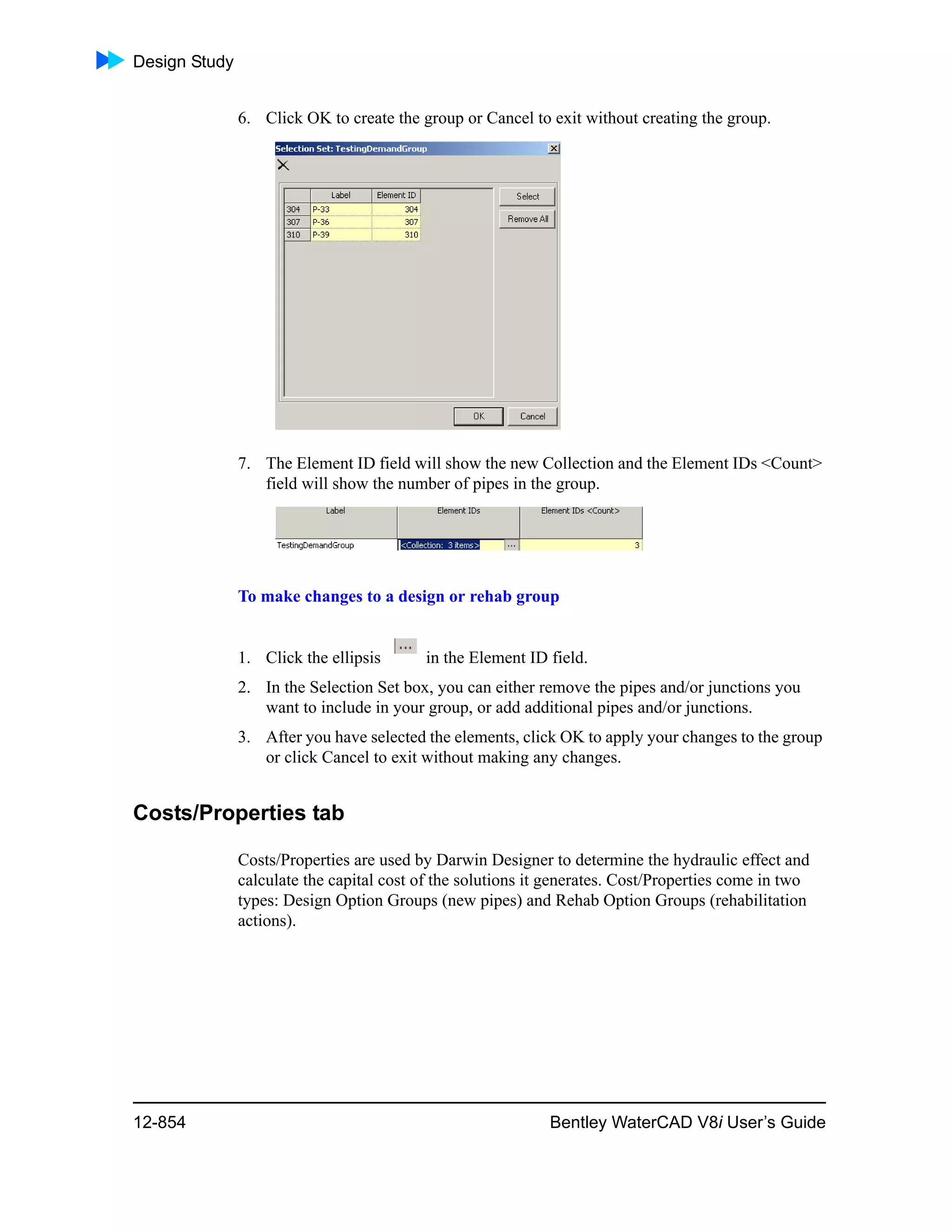 Water cad v8i user's guide