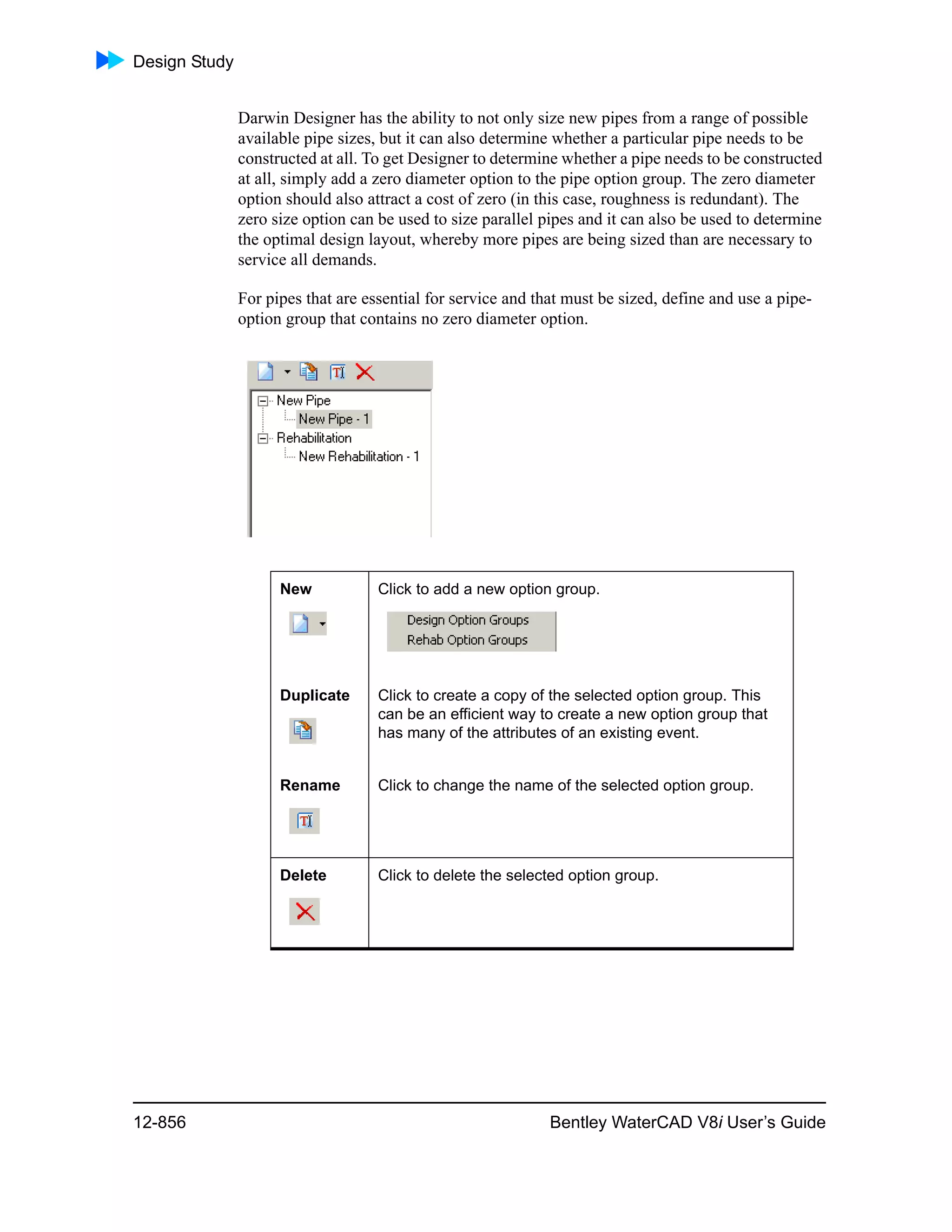 Water cad v8i user's guide