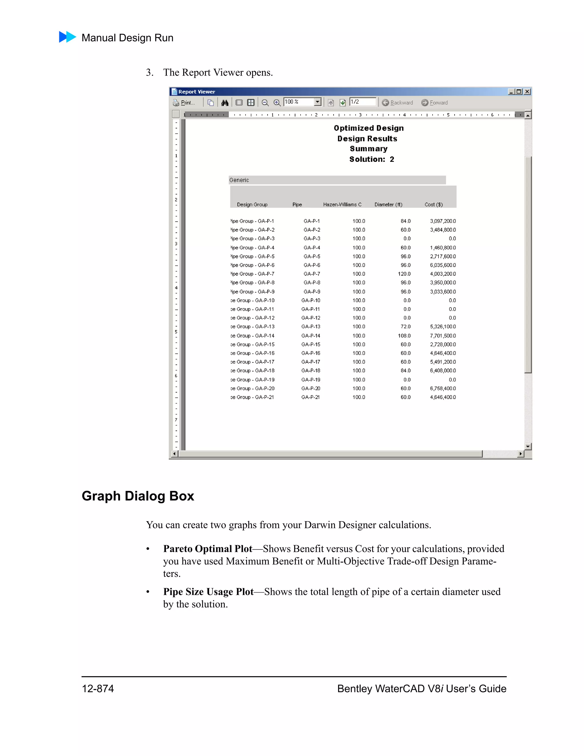 Water cad v8i user's guide