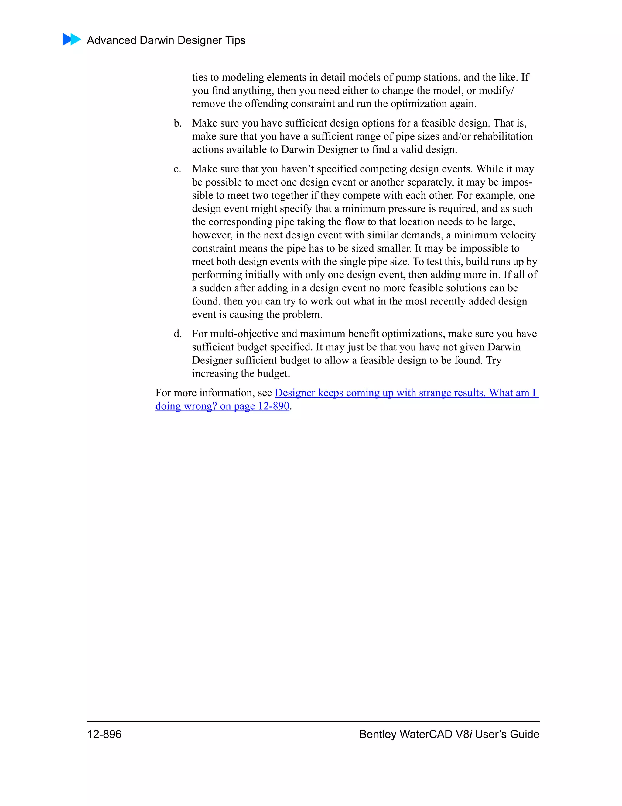 Water cad v8i user's guide