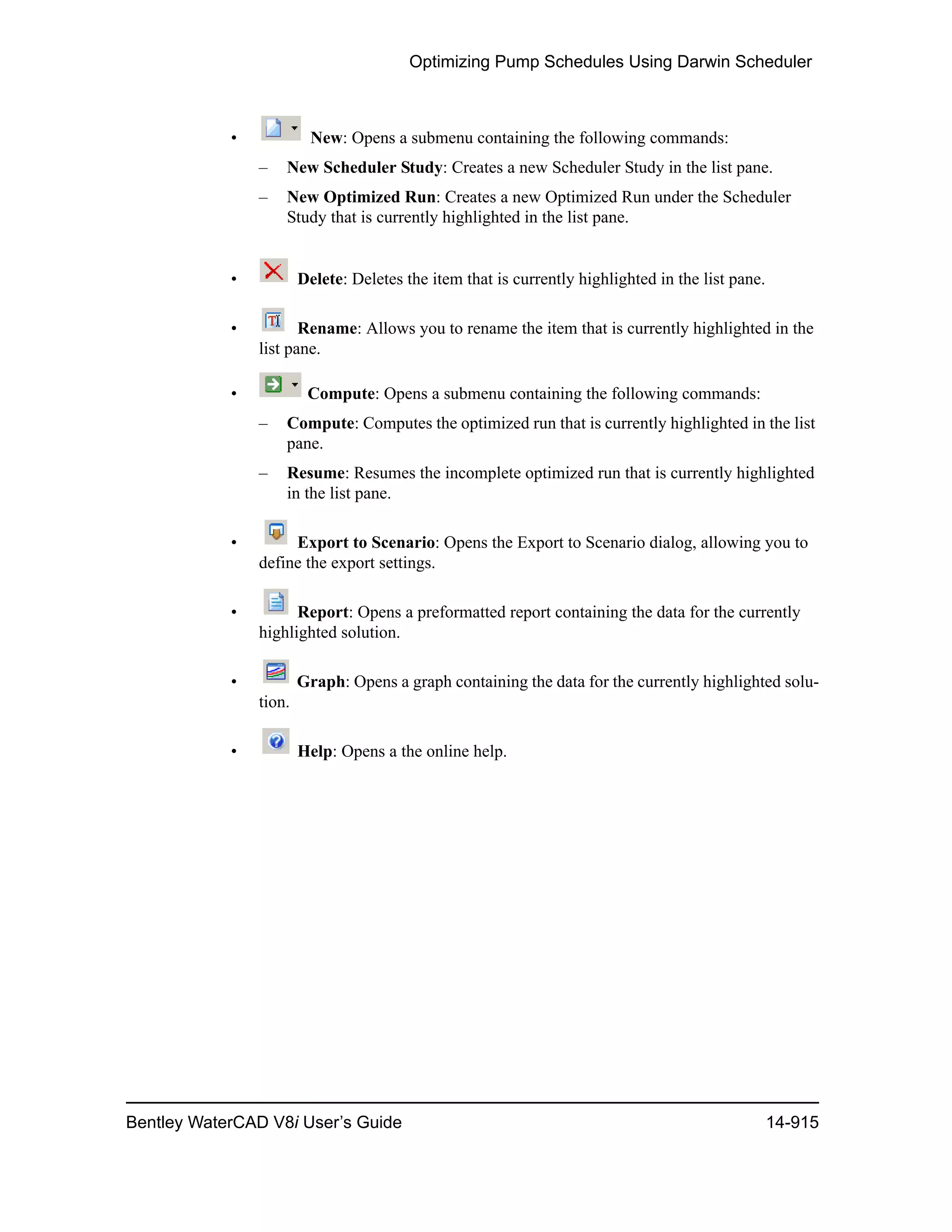 Water cad v8i user's guide