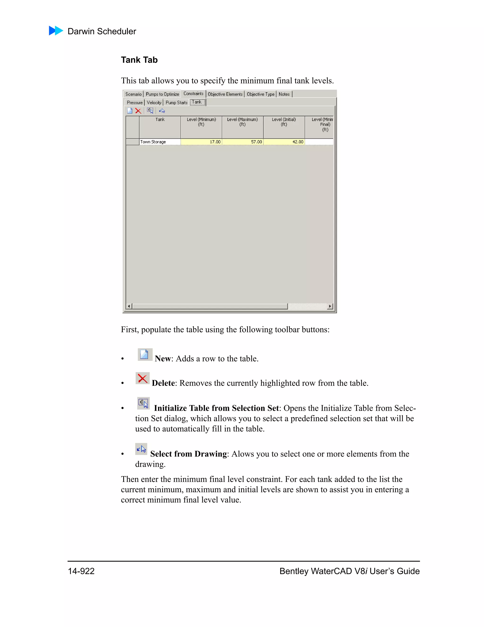 Water cad v8i user's guide