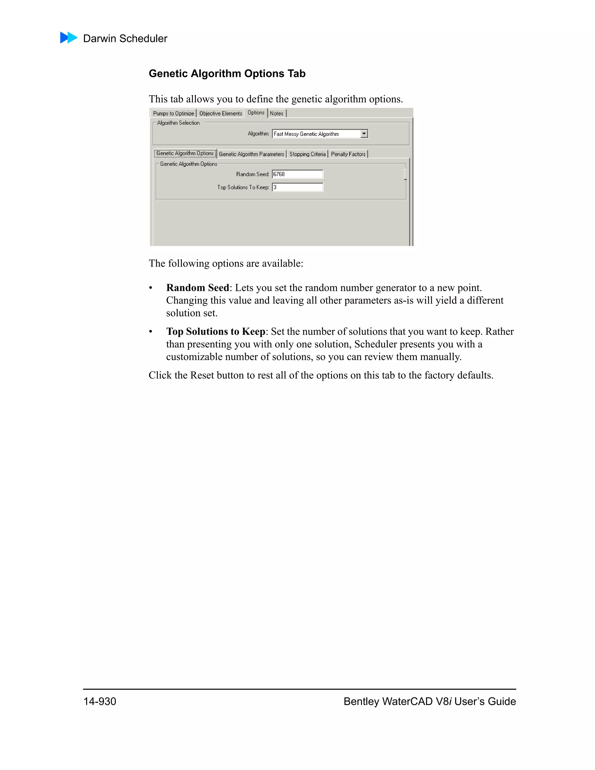 Water cad v8i user's guide