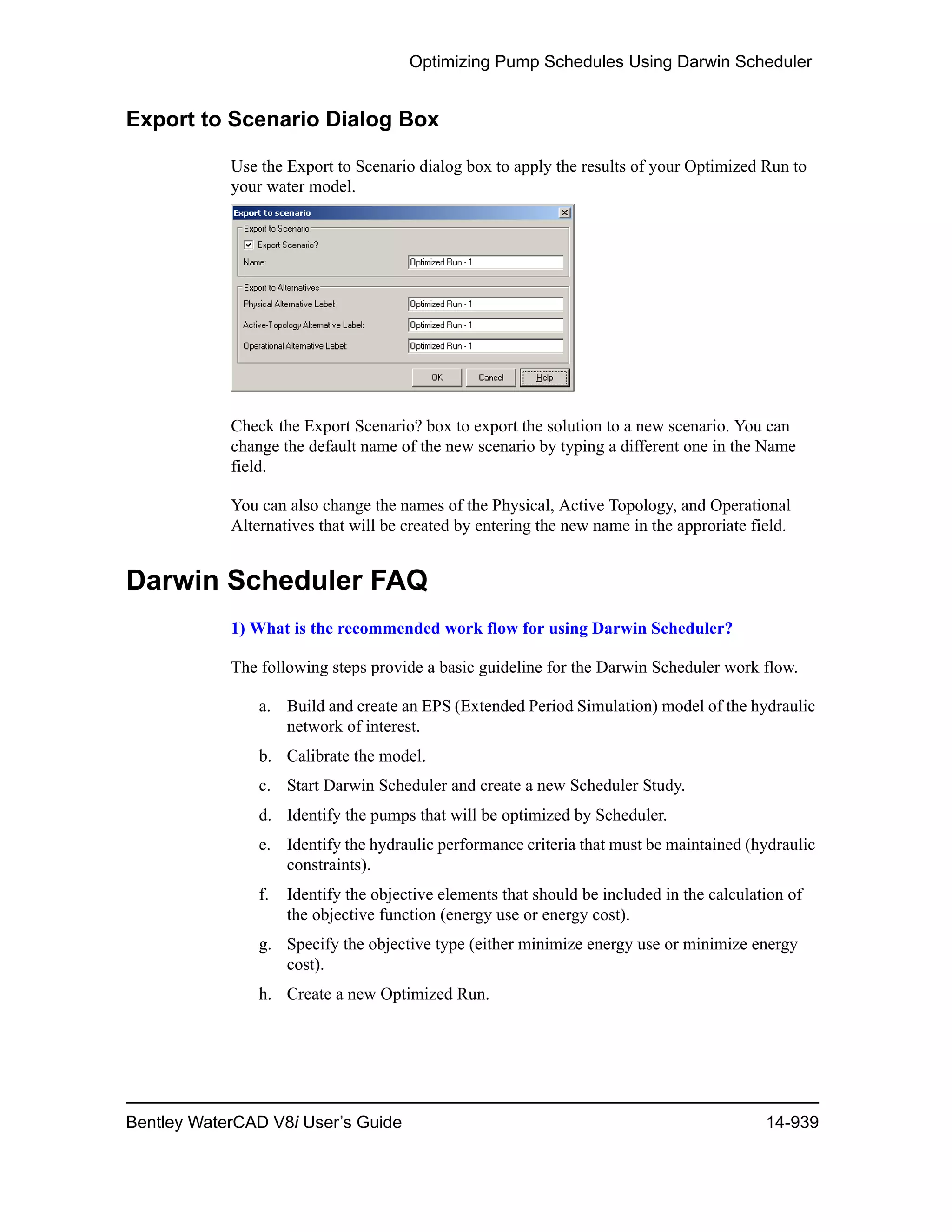 Water cad v8i user's guide