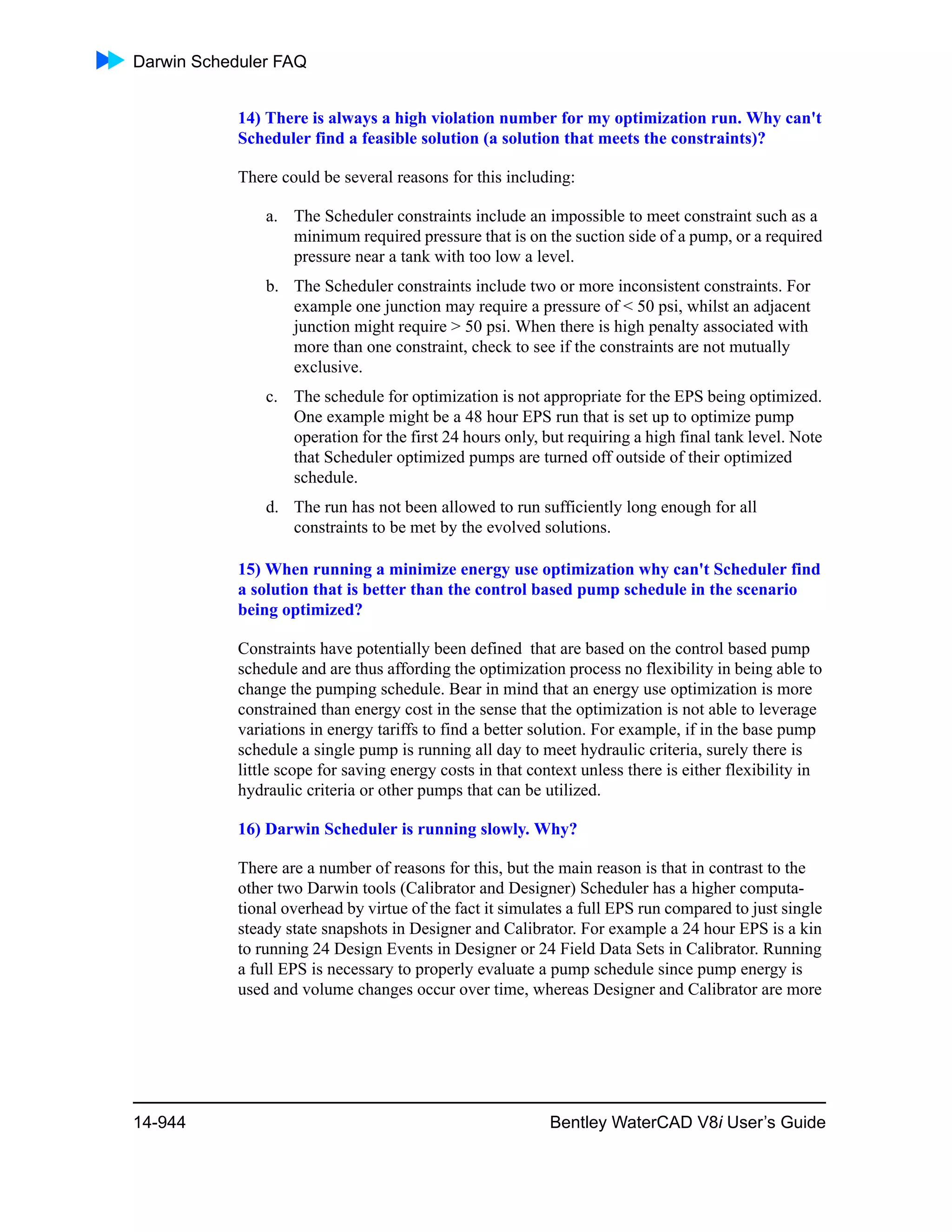 Water cad v8i user's guide