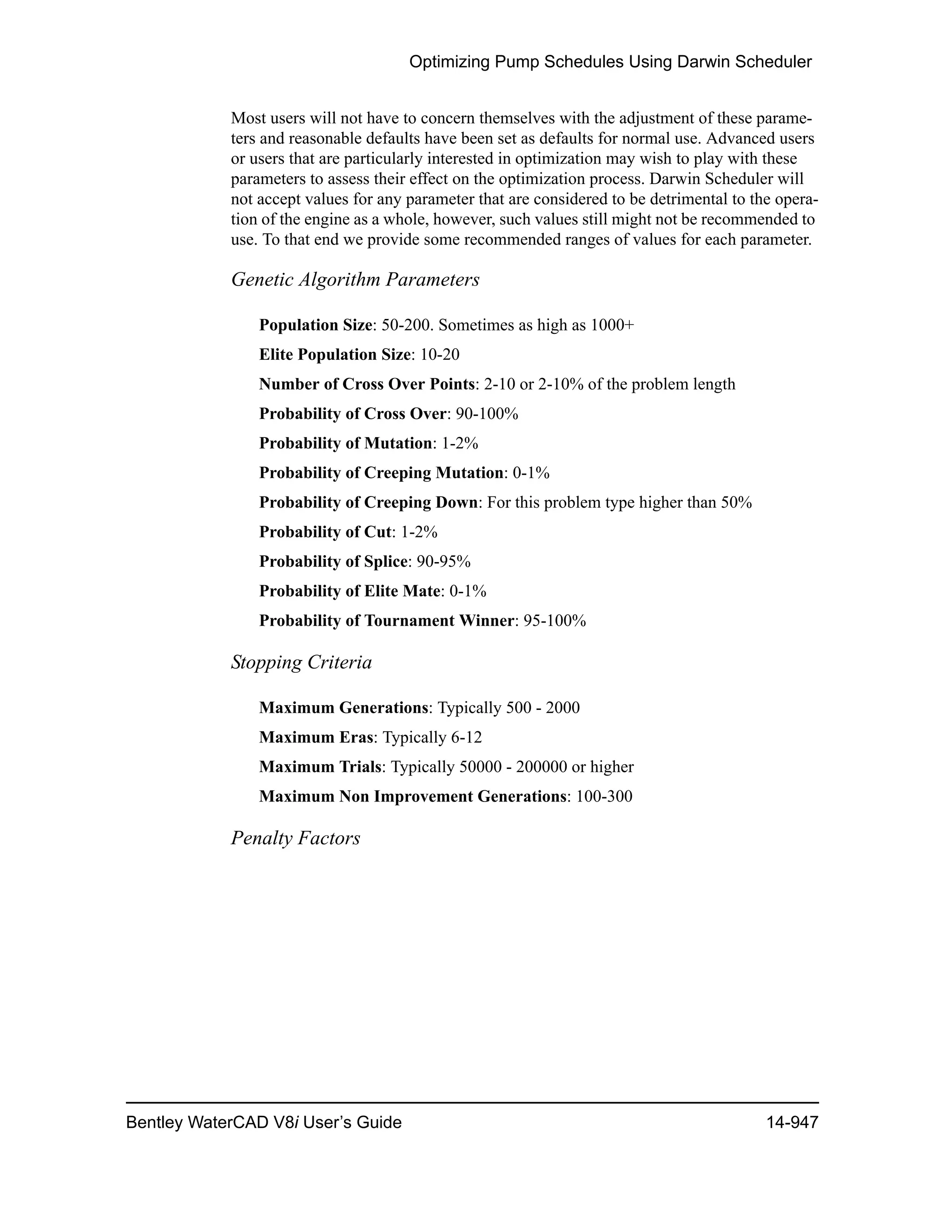 Water cad v8i user's guide