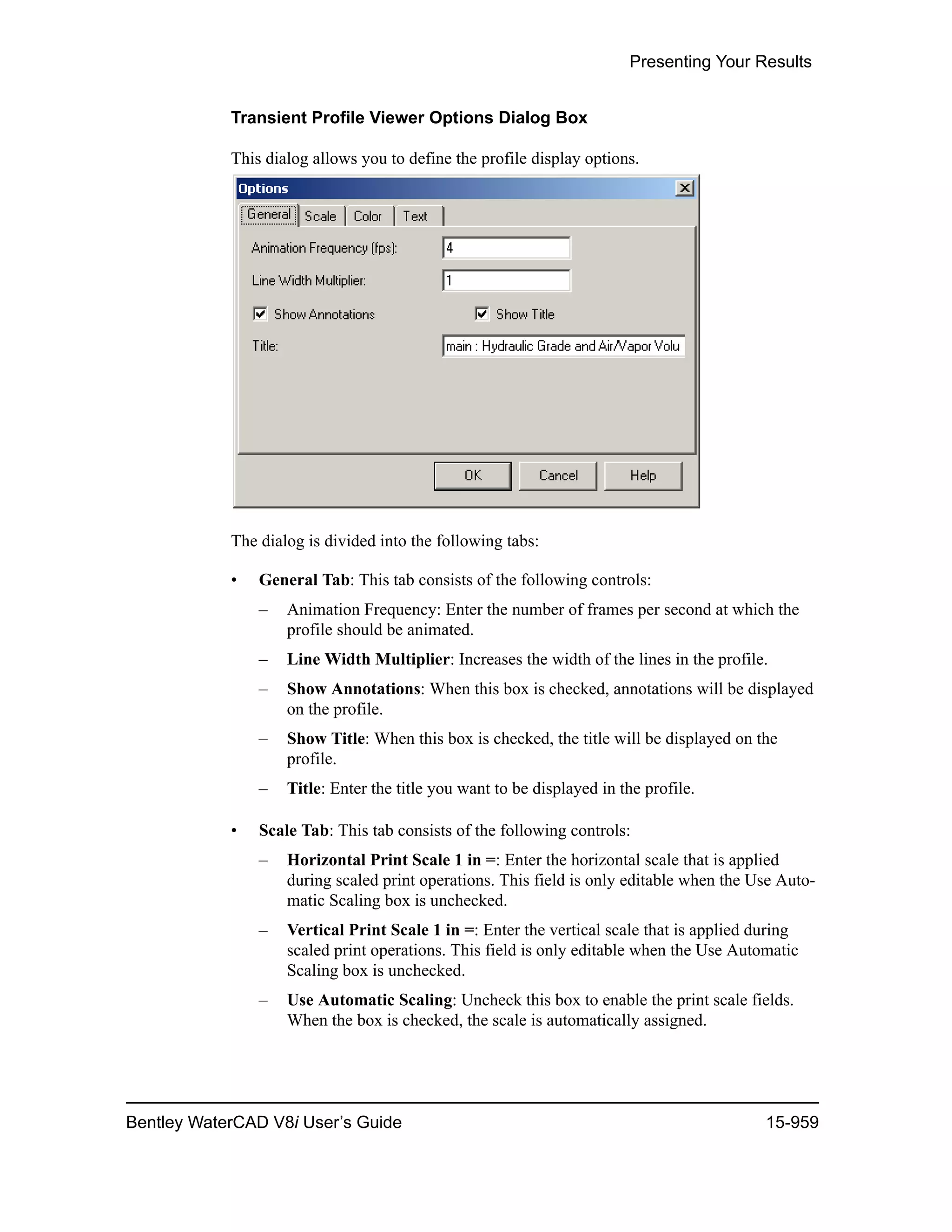 Water cad v8i user's guide