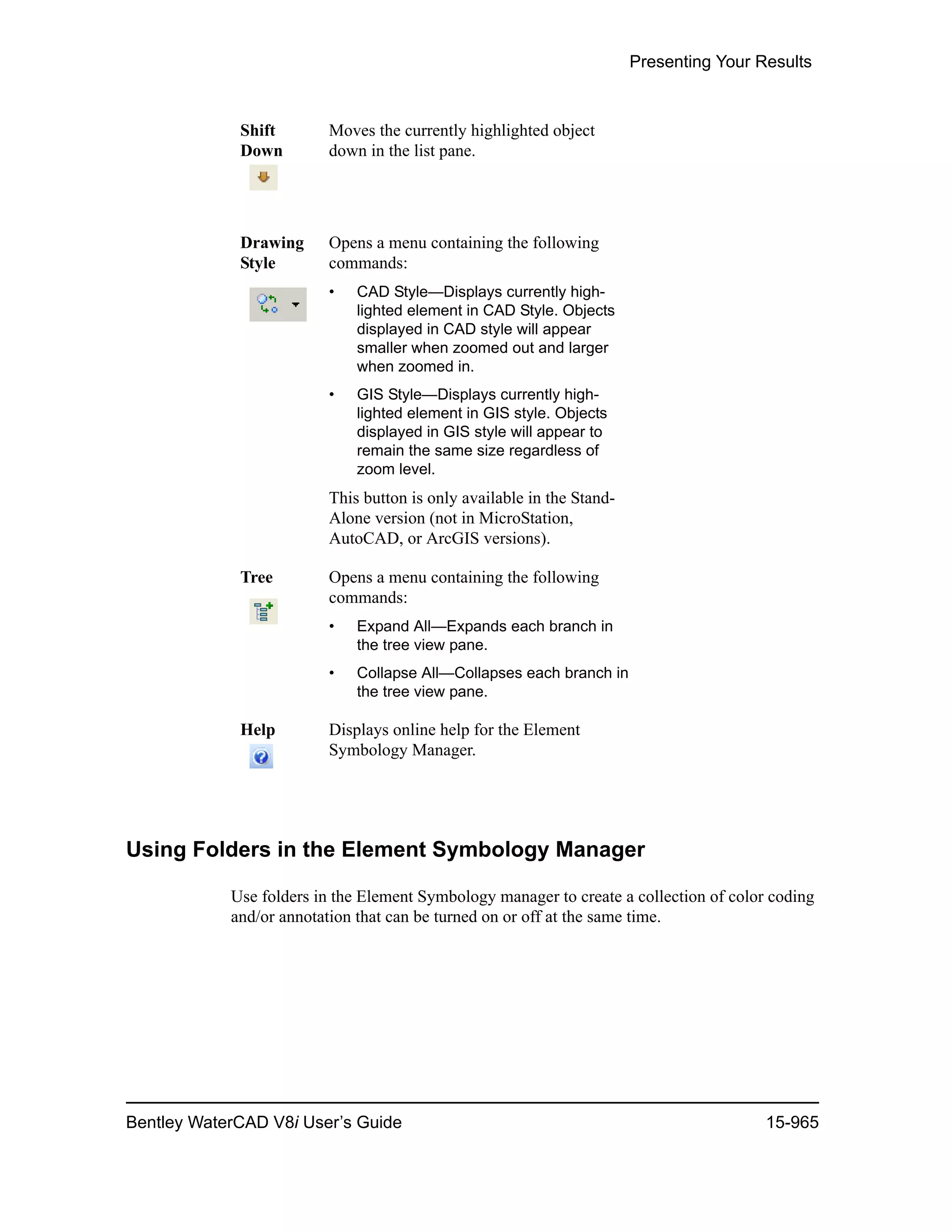 Water cad v8i user's guide