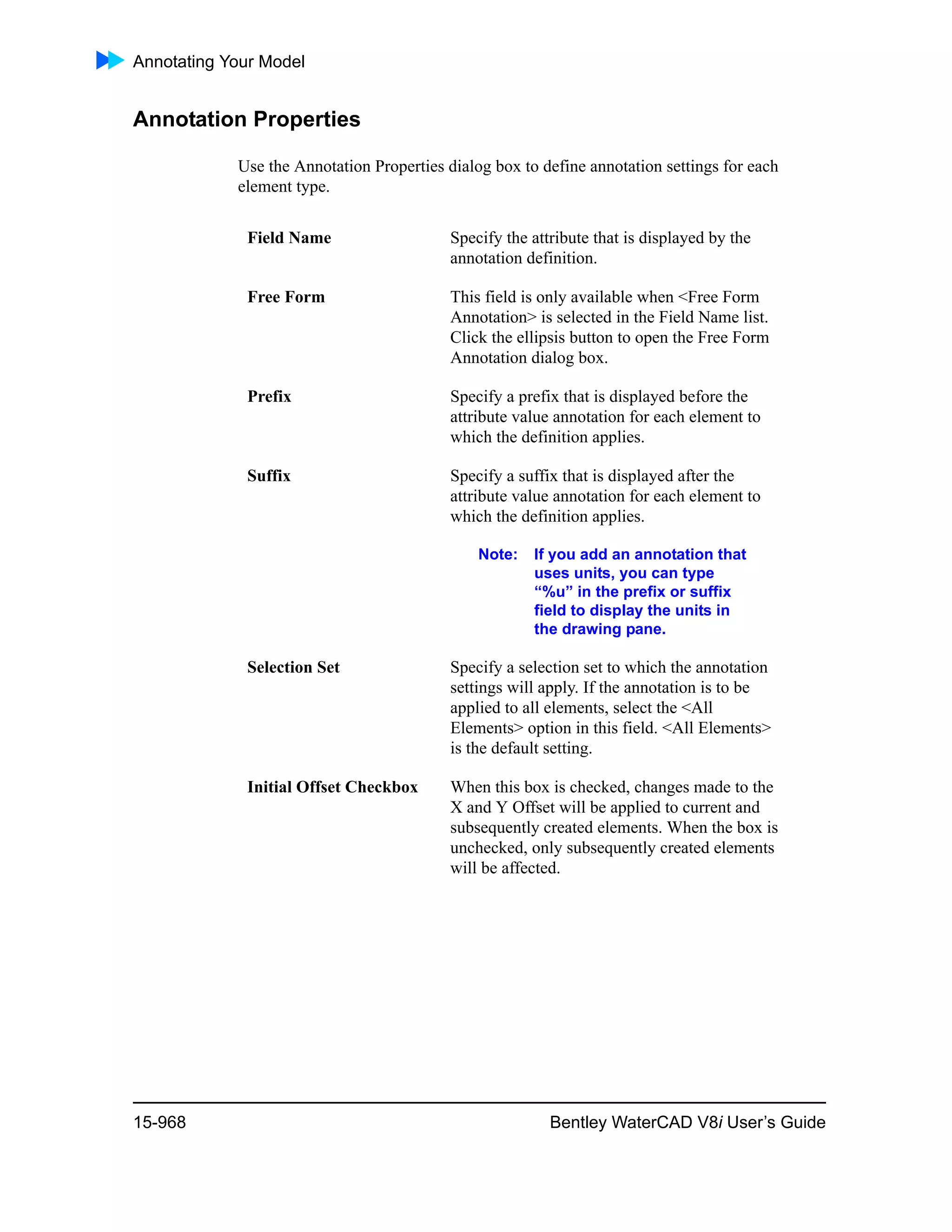 Water cad v8i user's guide