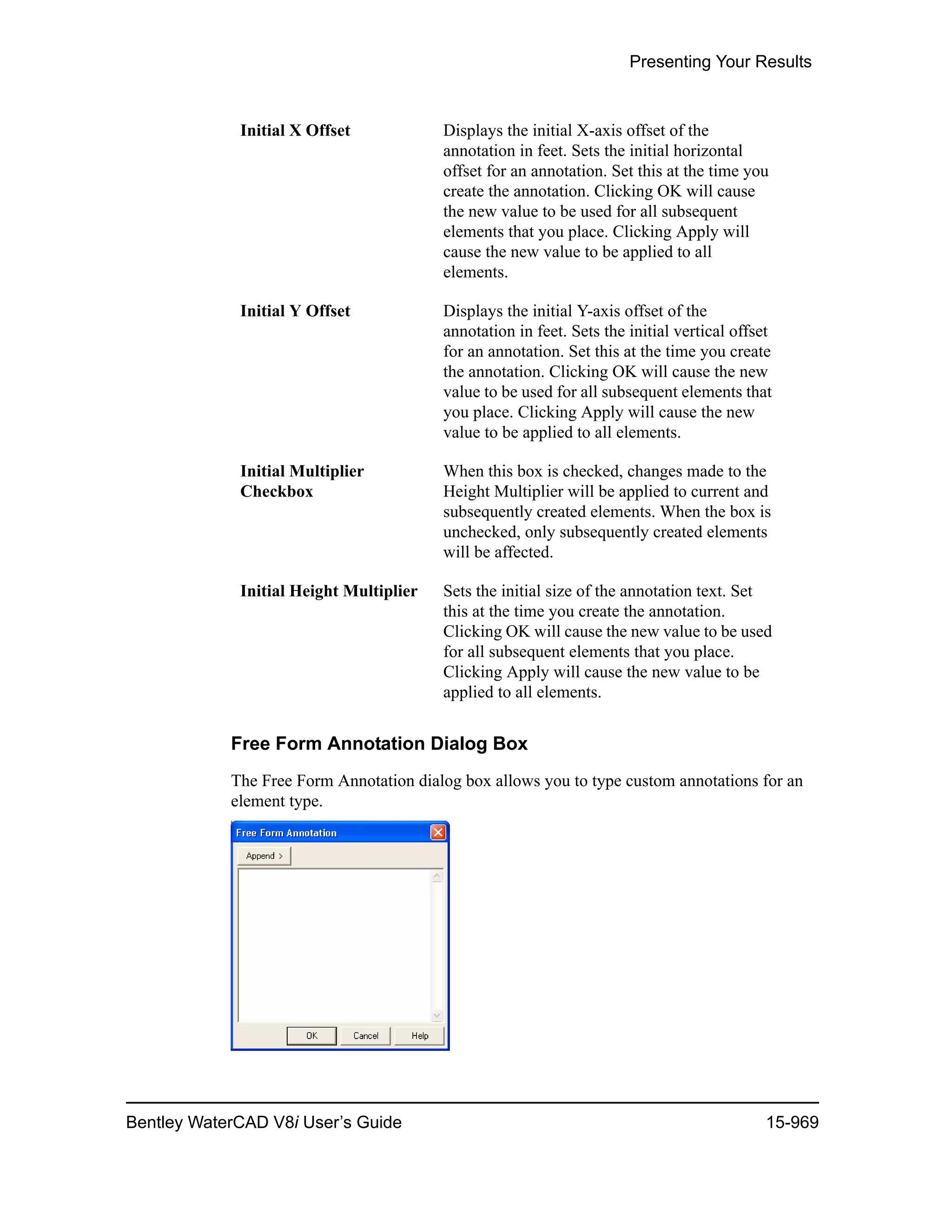 Water cad v8i user's guide