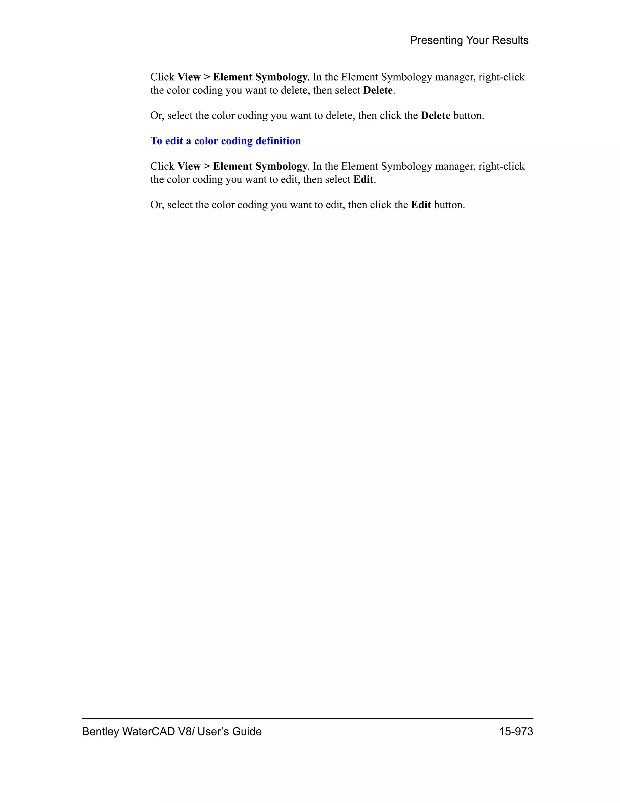 Water cad v8i user's guide