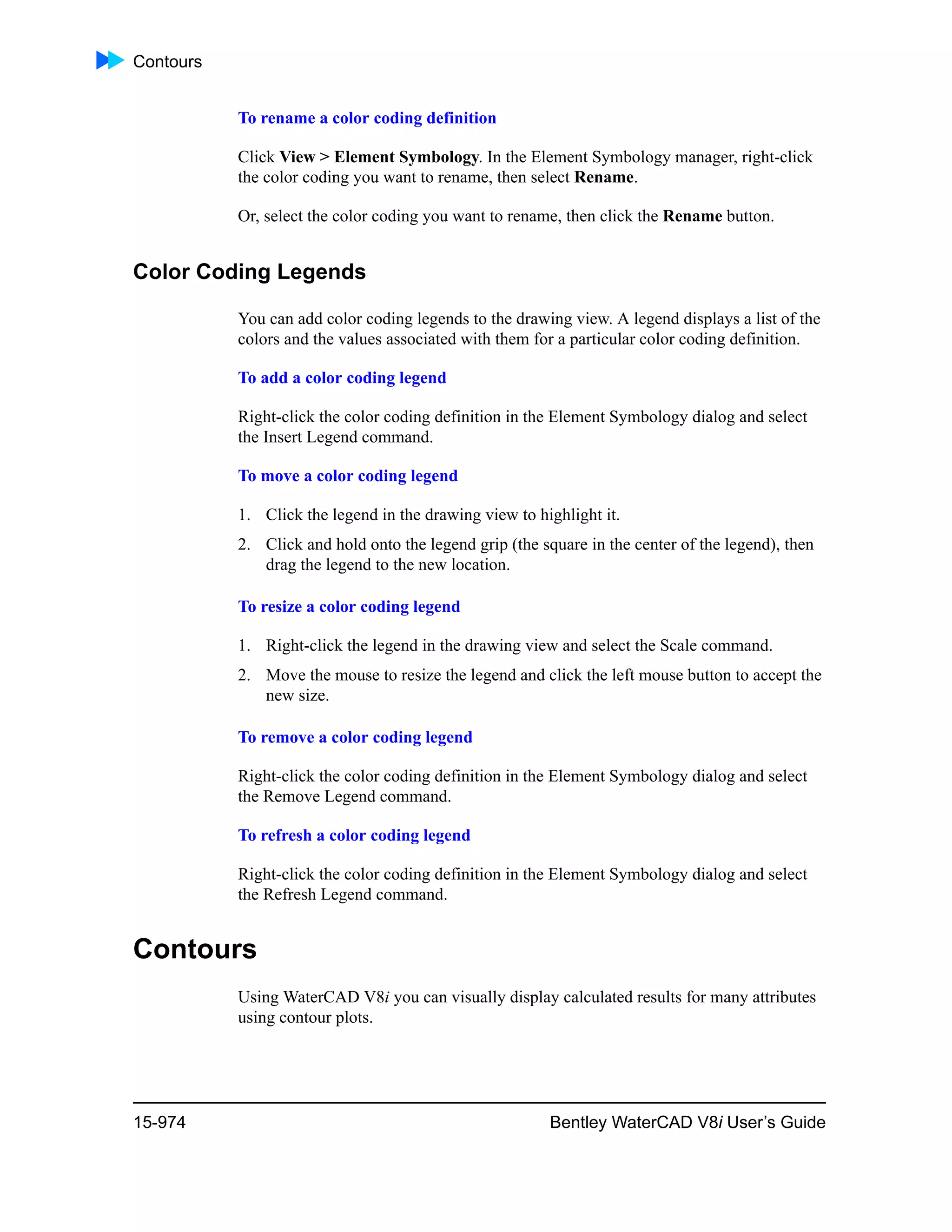 Water cad v8i user's guide