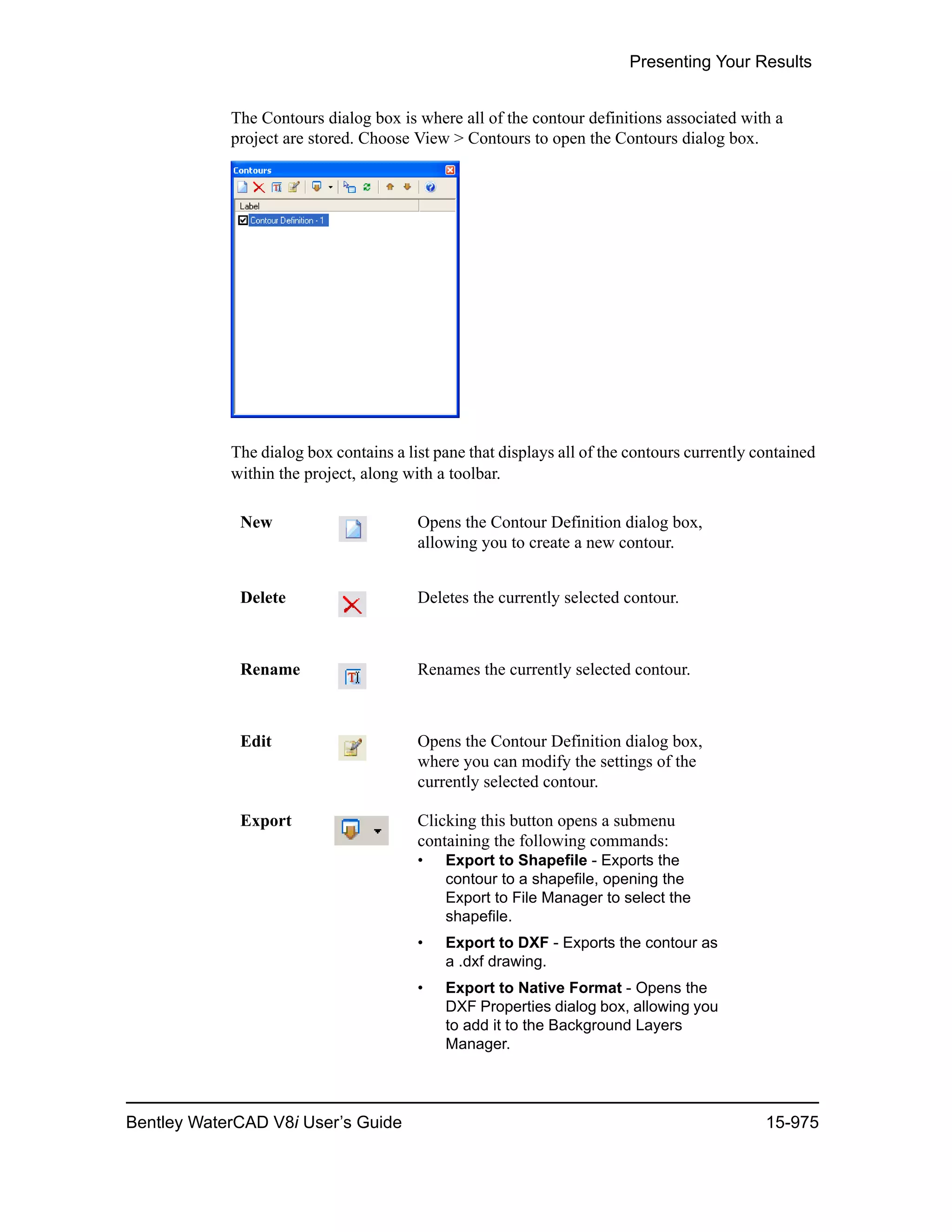 Water cad v8i user's guide