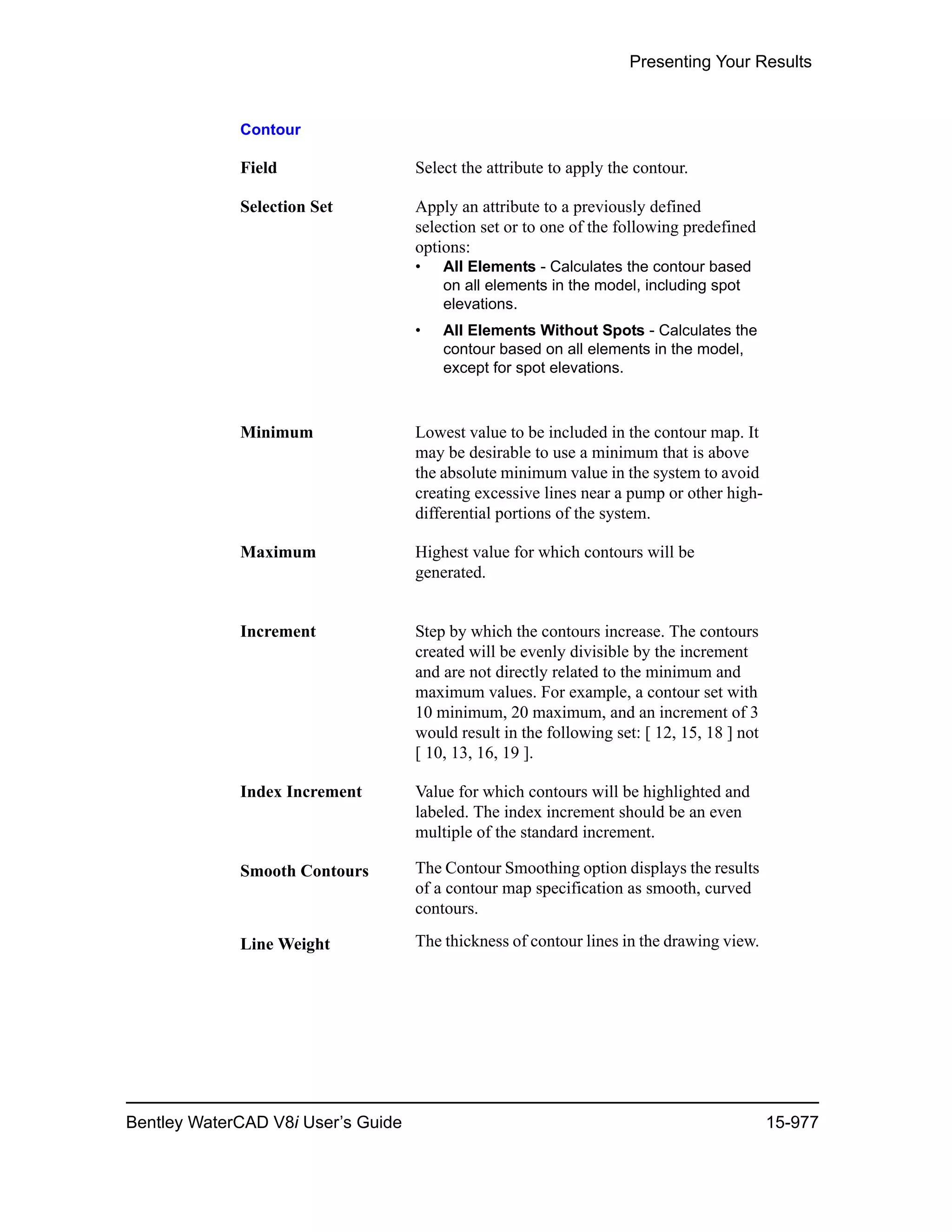 Water cad v8i user's guide