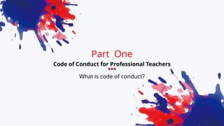 Comprehensive Guide to the Code of Ethics for Professional Teachers in ...