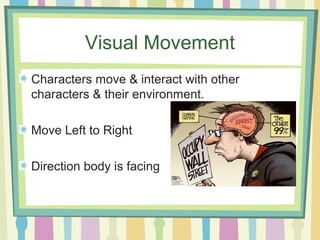 Comic Visual Flow Watercolor comic strip | PPT