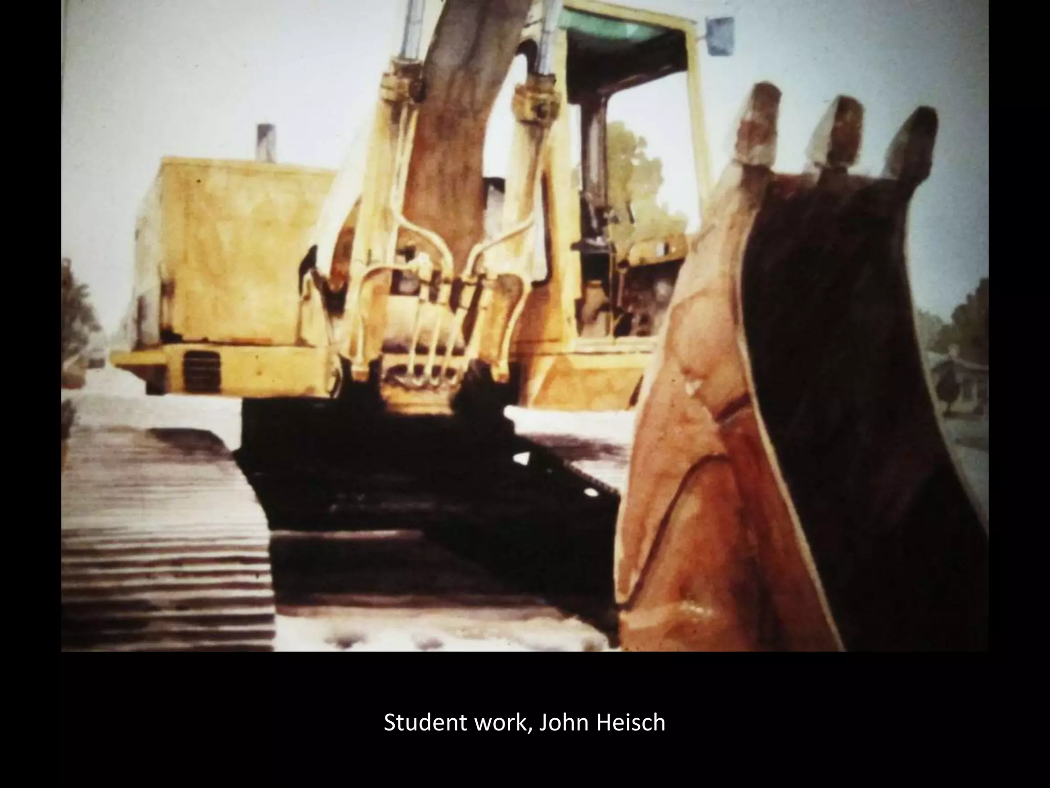 Student work, John Heisch
 