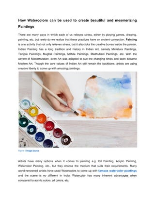 Types Of Painting Art: Styles, Mediums & Subjects
