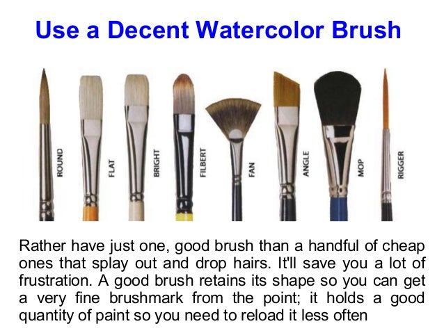 watercolor painting tips for beginners