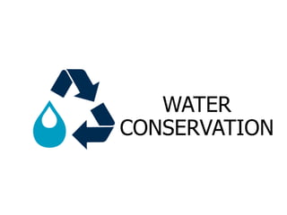WATER
CONSERVATION
 