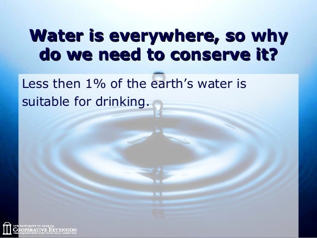 water conservation slideshare