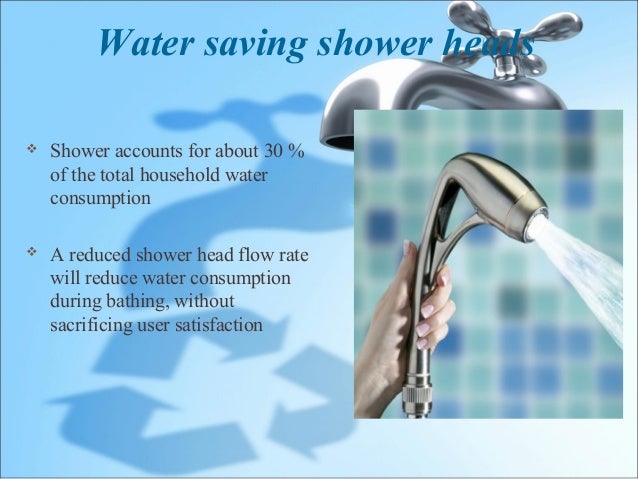 Water conservation new